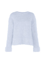 MOHAIR FUR SHAGGY - PALE BLUE （no.71）