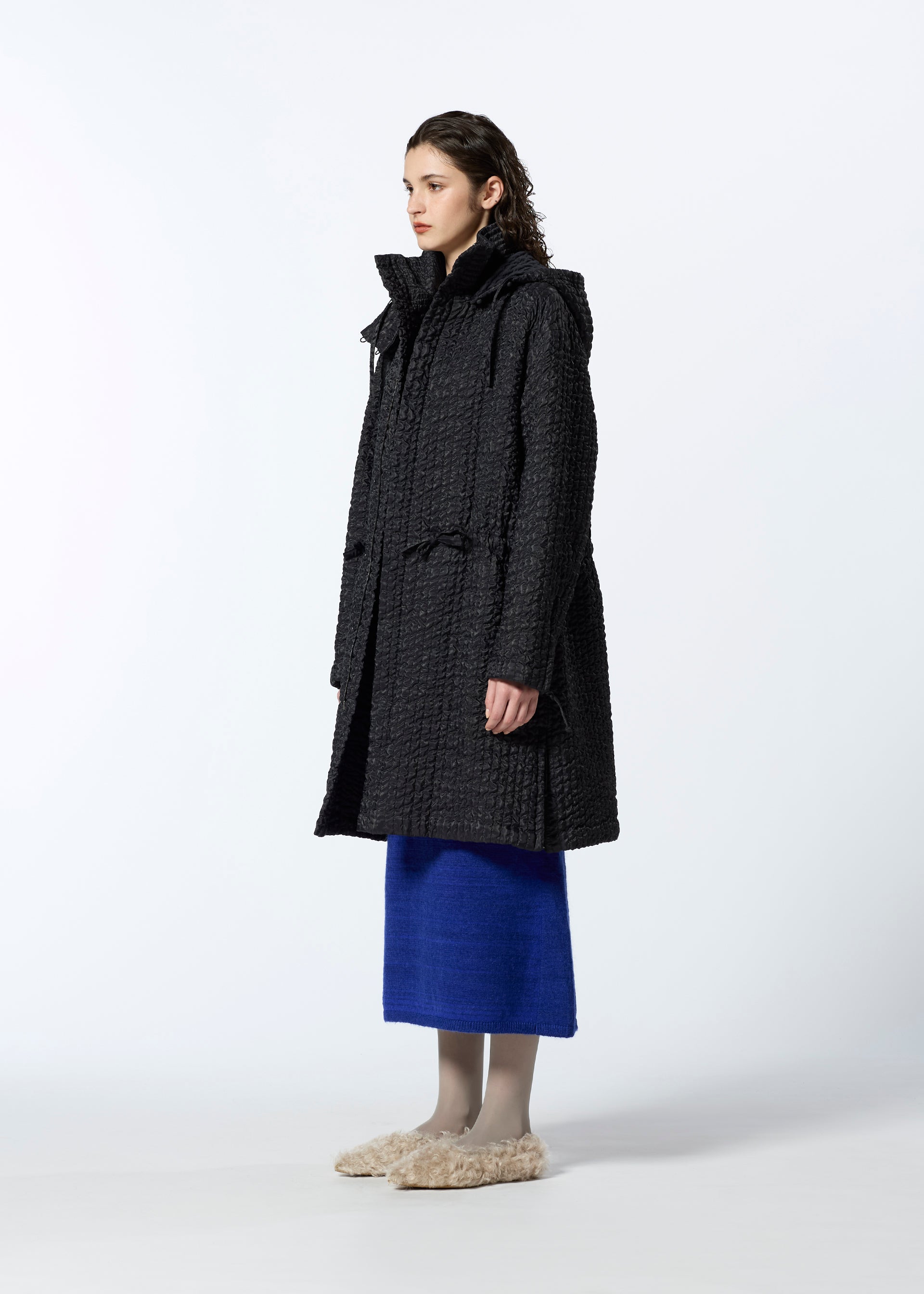 Zoomed view HOODED KABIRA COAT