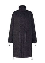 HOODED KABIRA COAT - BLACK (no.15)