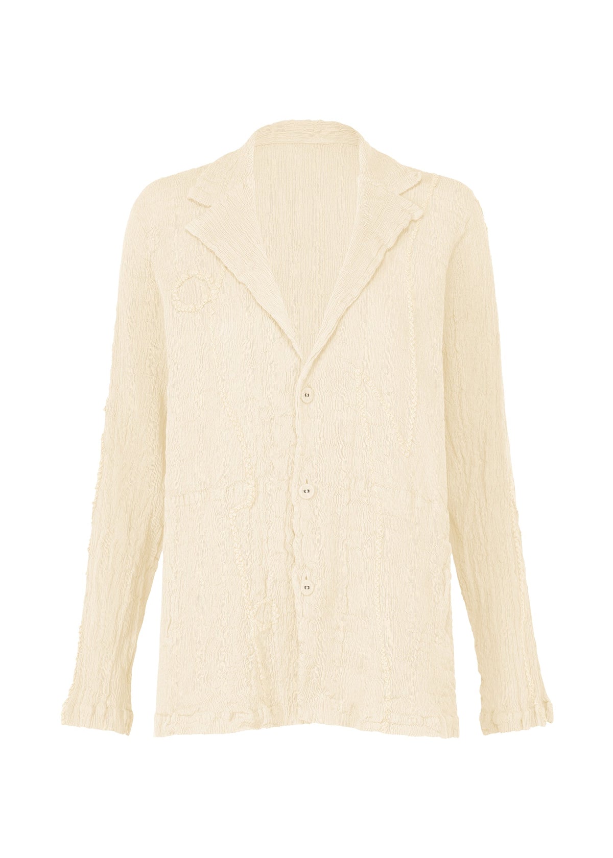 KYO CHIJIMI EMB, Women's Jackets & Coats, White view 1 of 9