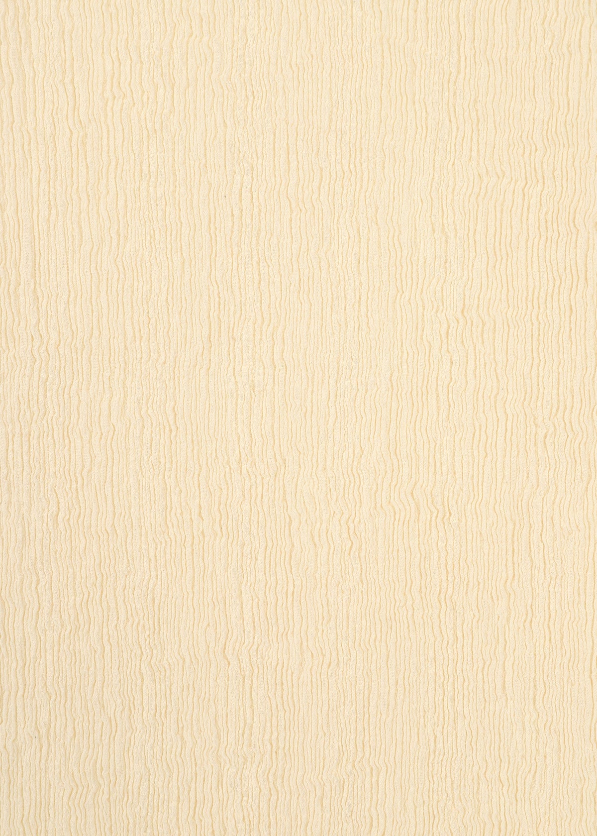 Beige textured surface with subtle, wavy vertical lines creates a natural pattern inspired by traditional weaving, echoing soft ripples—reflecting the KYO CHIJIMI ITAJIME by HaaT. view 3 of 6