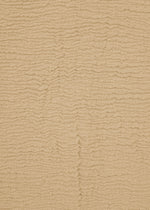Close-up of fine, light tan sand with wavy lines, echoing the textured pattern of HaaT’s KYO CHIJIMI 2WAY JANUARY 2 top, as if shaped by gentle winds or water across the surface.