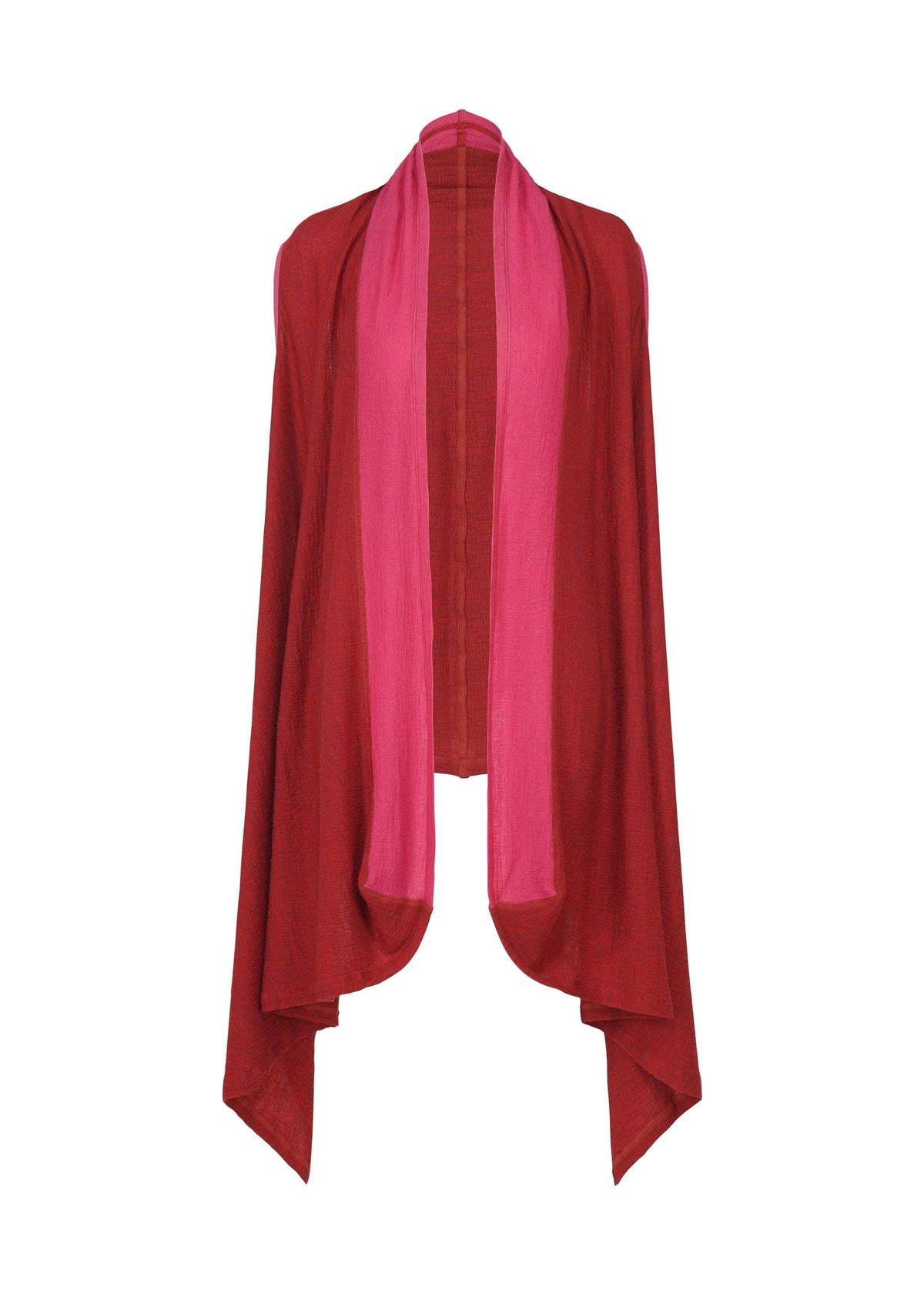 Tri-Color Wool, Women's Top, Red view 1 of 8