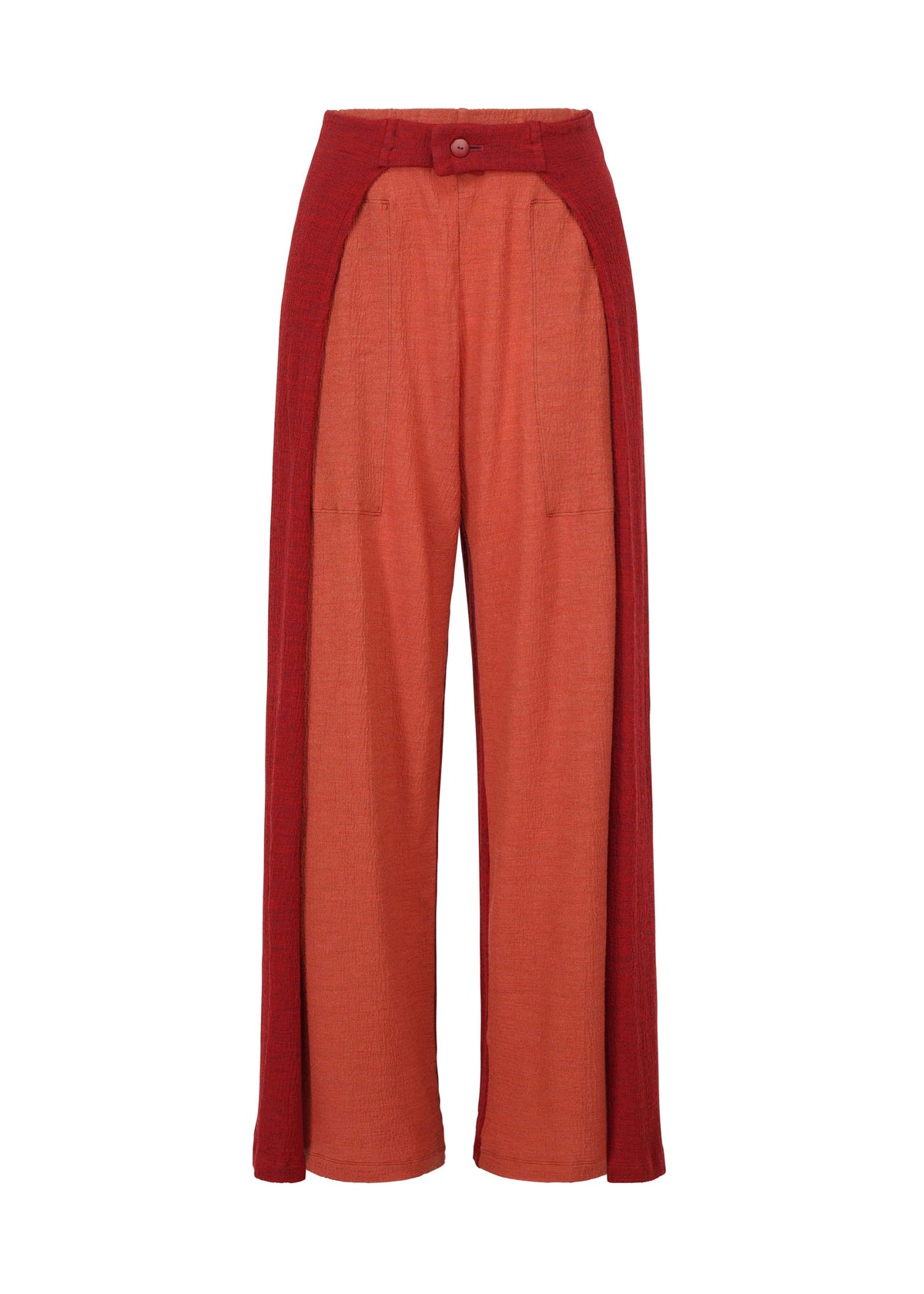 Tri-Color Wool, Women's Pants, Red view 1 of 13