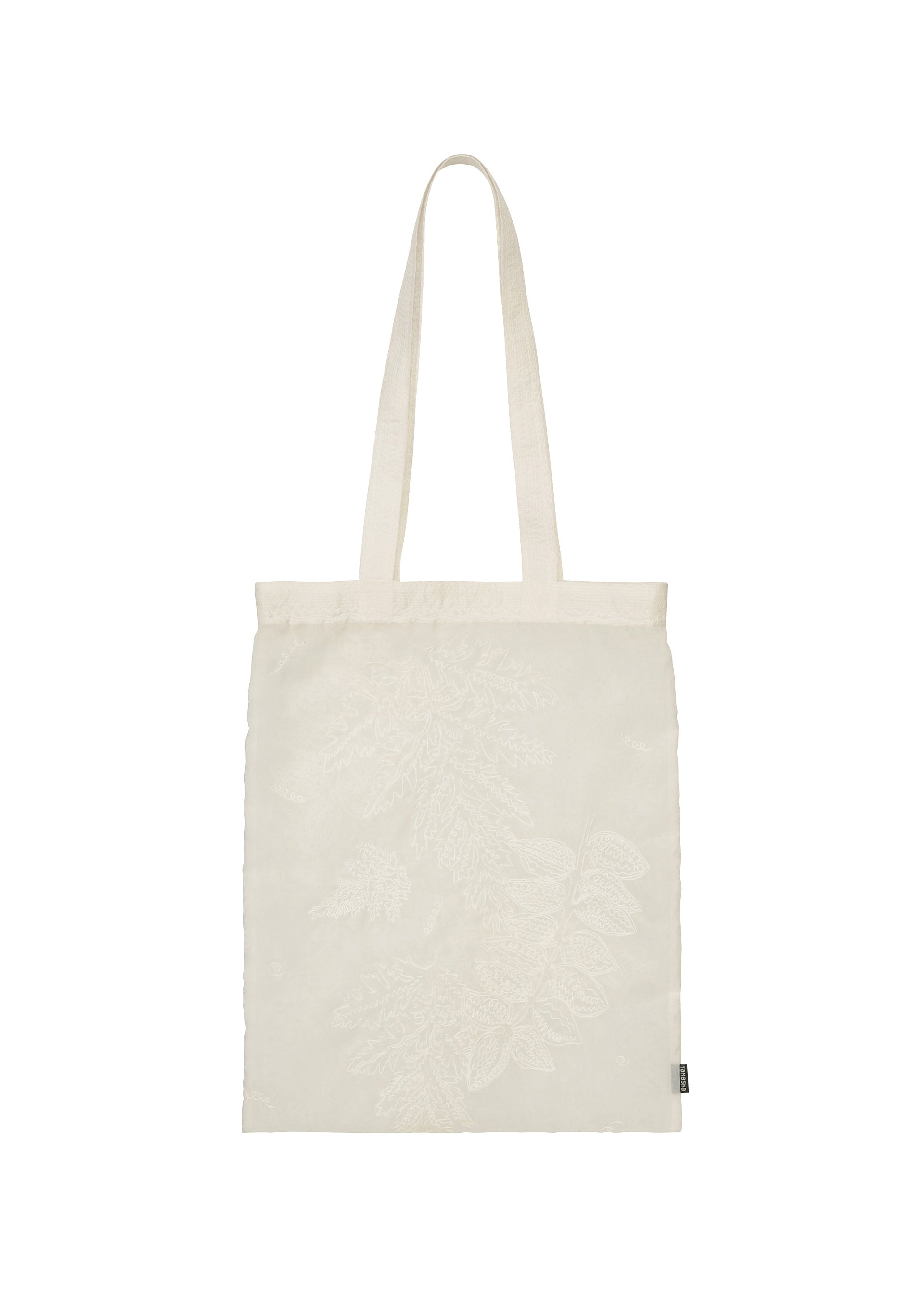Zoomed view GLASSLEAF TOTE JANUARY, Bags & Wallets_Tote Bag, White - WHITE （no.01）