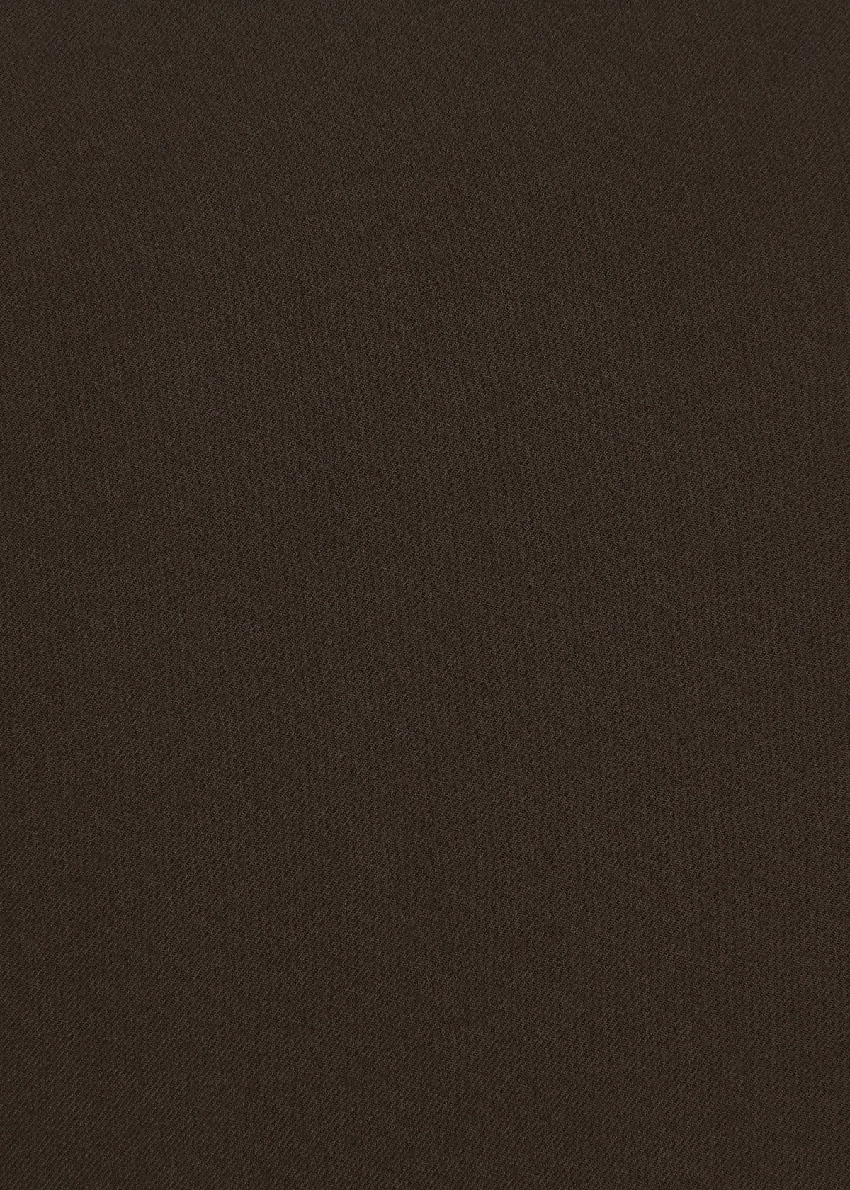 Zoomed view A close-up of FLANNEL BOTTOM by HaaT reveals smooth, dark brown fabric with a subtle, soft texture that evokes the cozy warmth of classic flannel pants.
