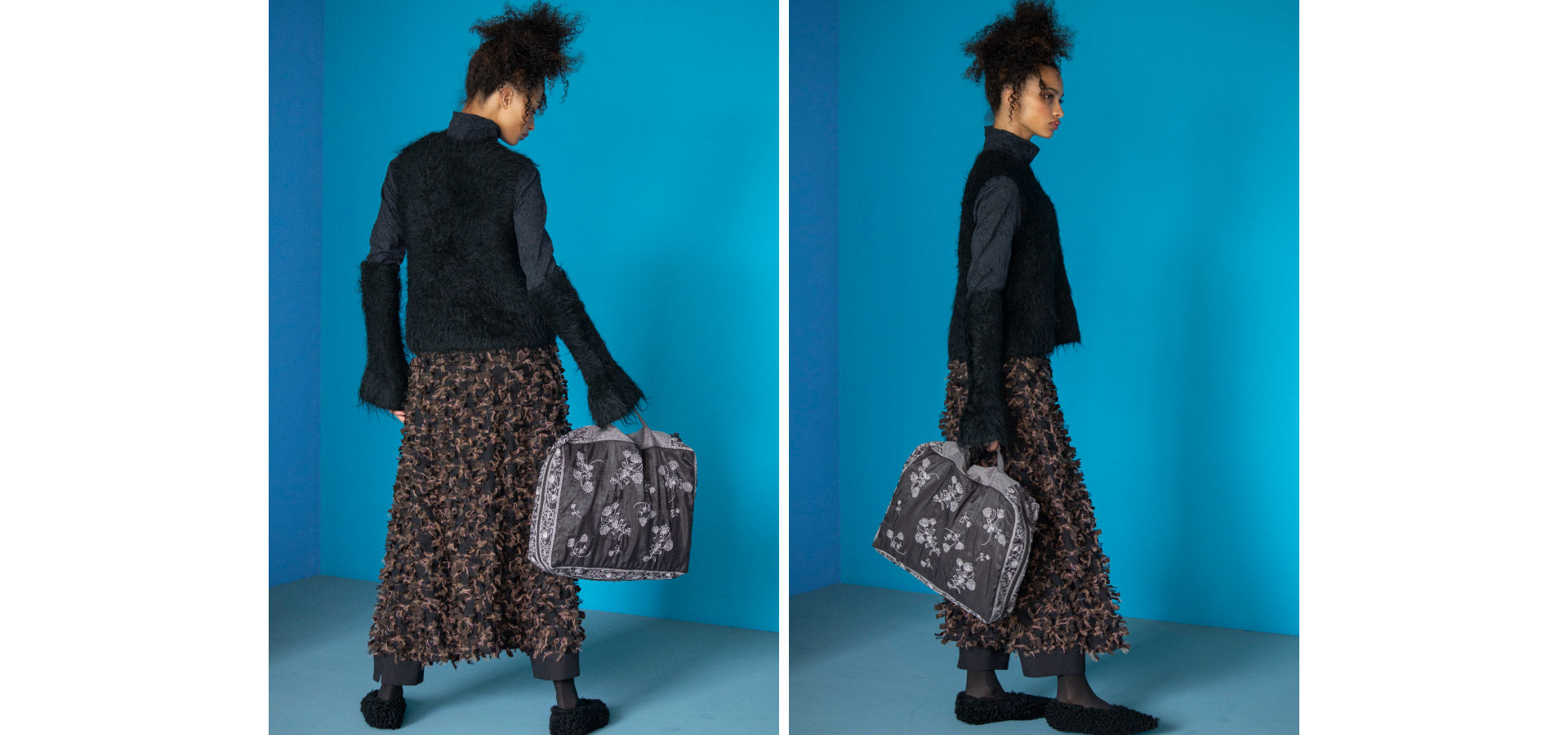 ISSEY MIYAKE Haat　シャーリング　ストライプ　チャイナジャケット ISSEY MIYAKE Haat シャーリング ストライプ チャイナジャケット ISSEY