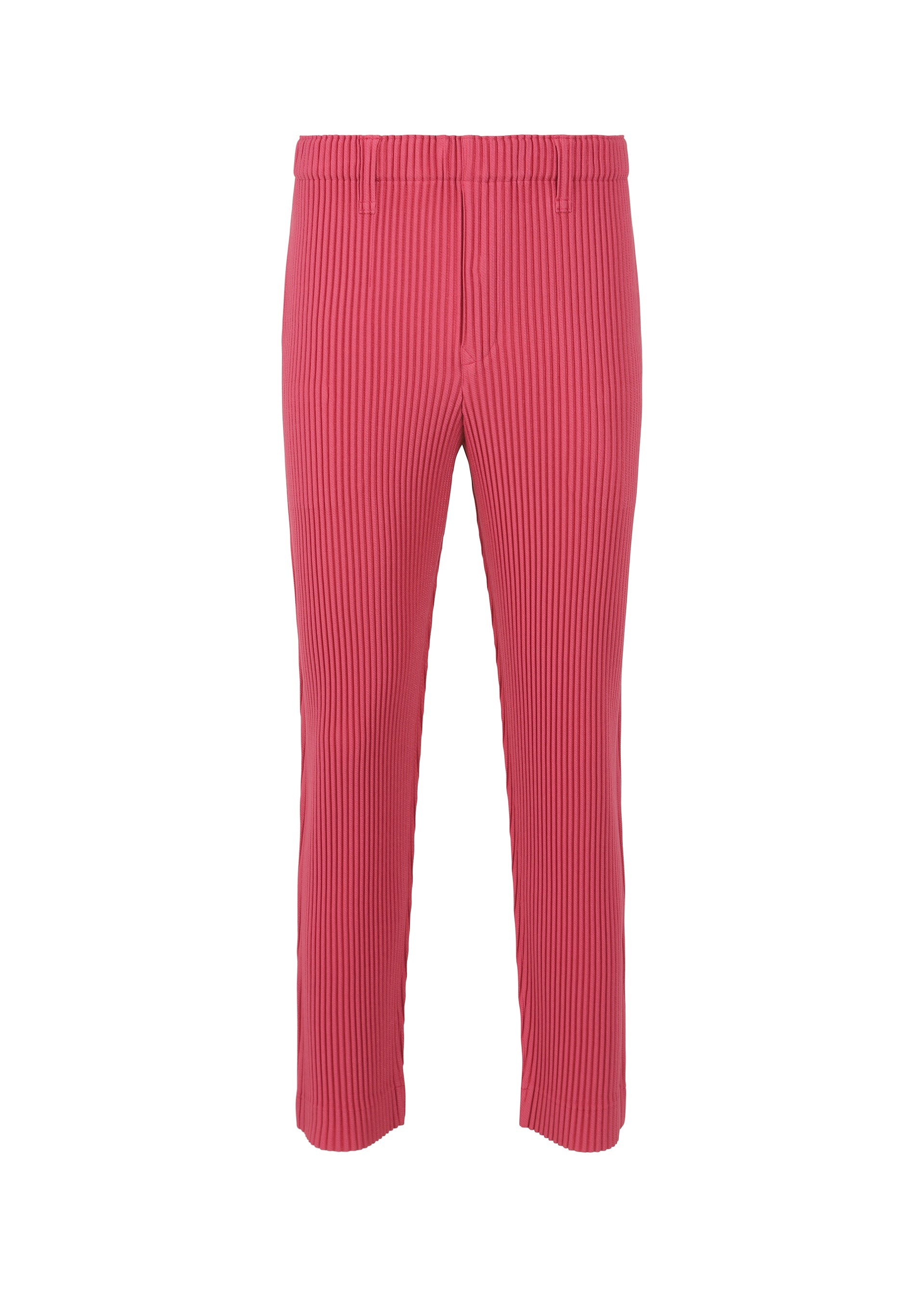 KERSEY PLEATS, men's pants, pink