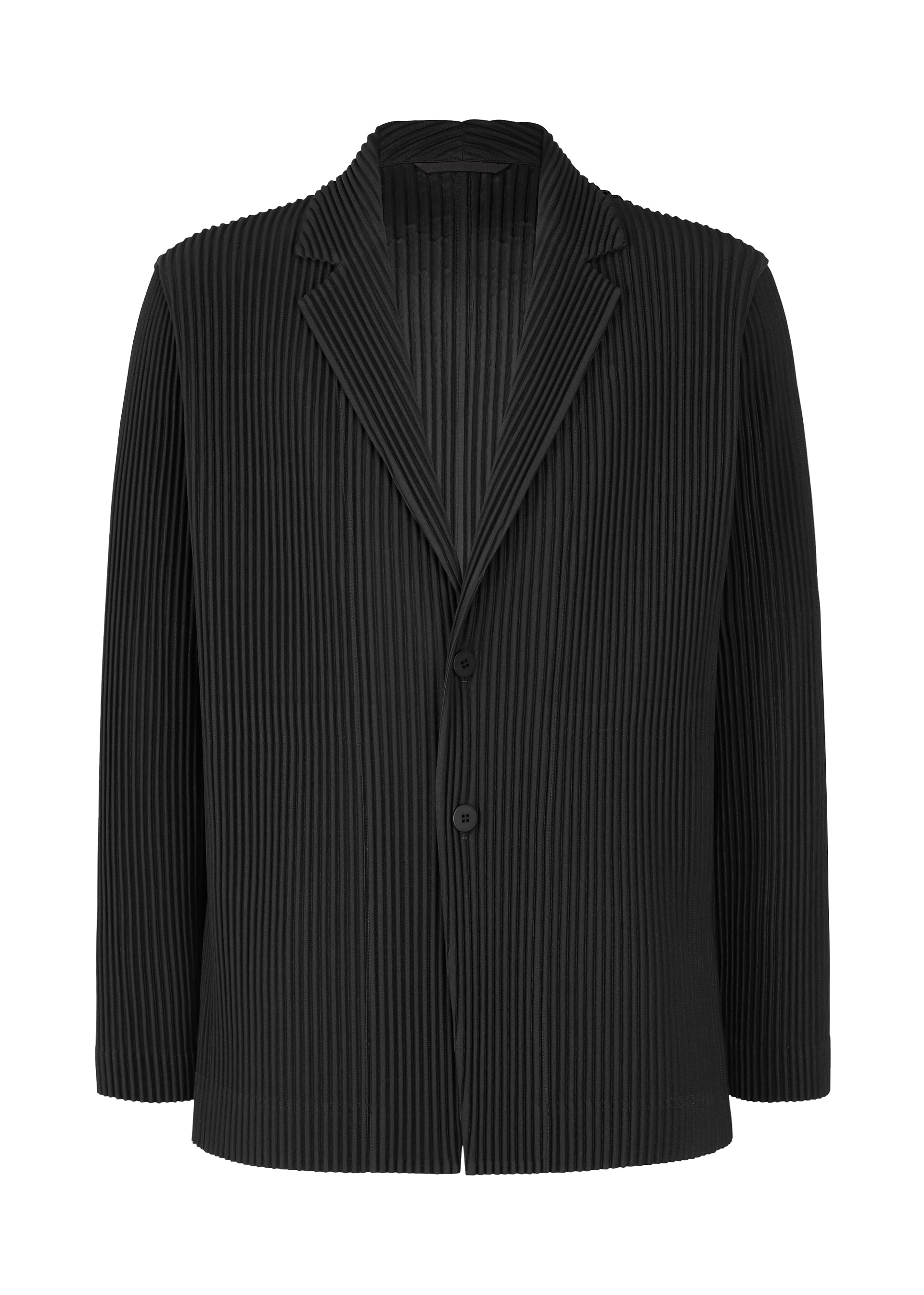 TAILORED PLEATS 1, Men's_Jackets & Coats_Jackets & Blousons, Black