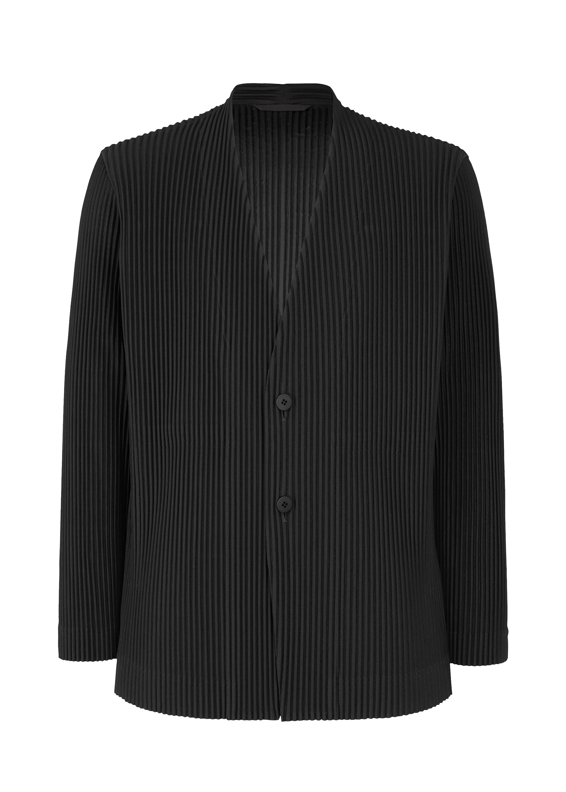 TAILORED PLEATS 1, Men's_Jackets & Coats_Jackets & Blousons, Black