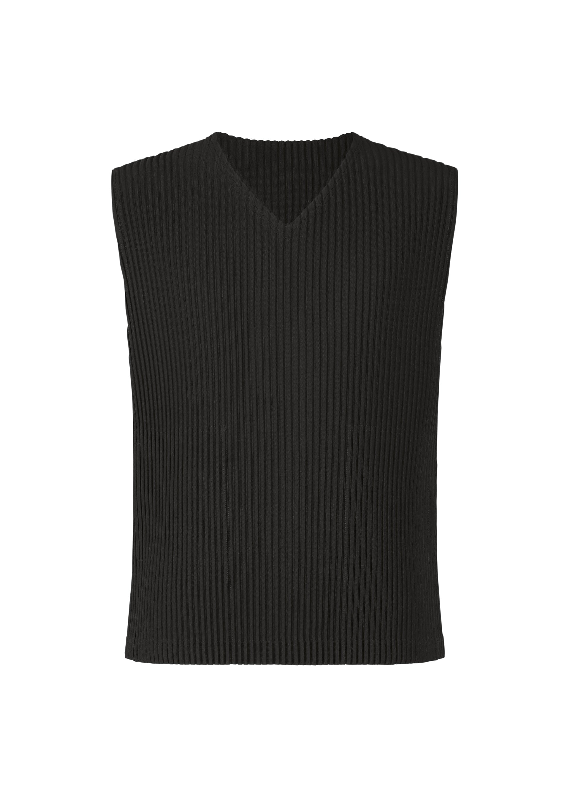 MONTHLY COLOR AUGUST, Men's Tops, Vest, Black