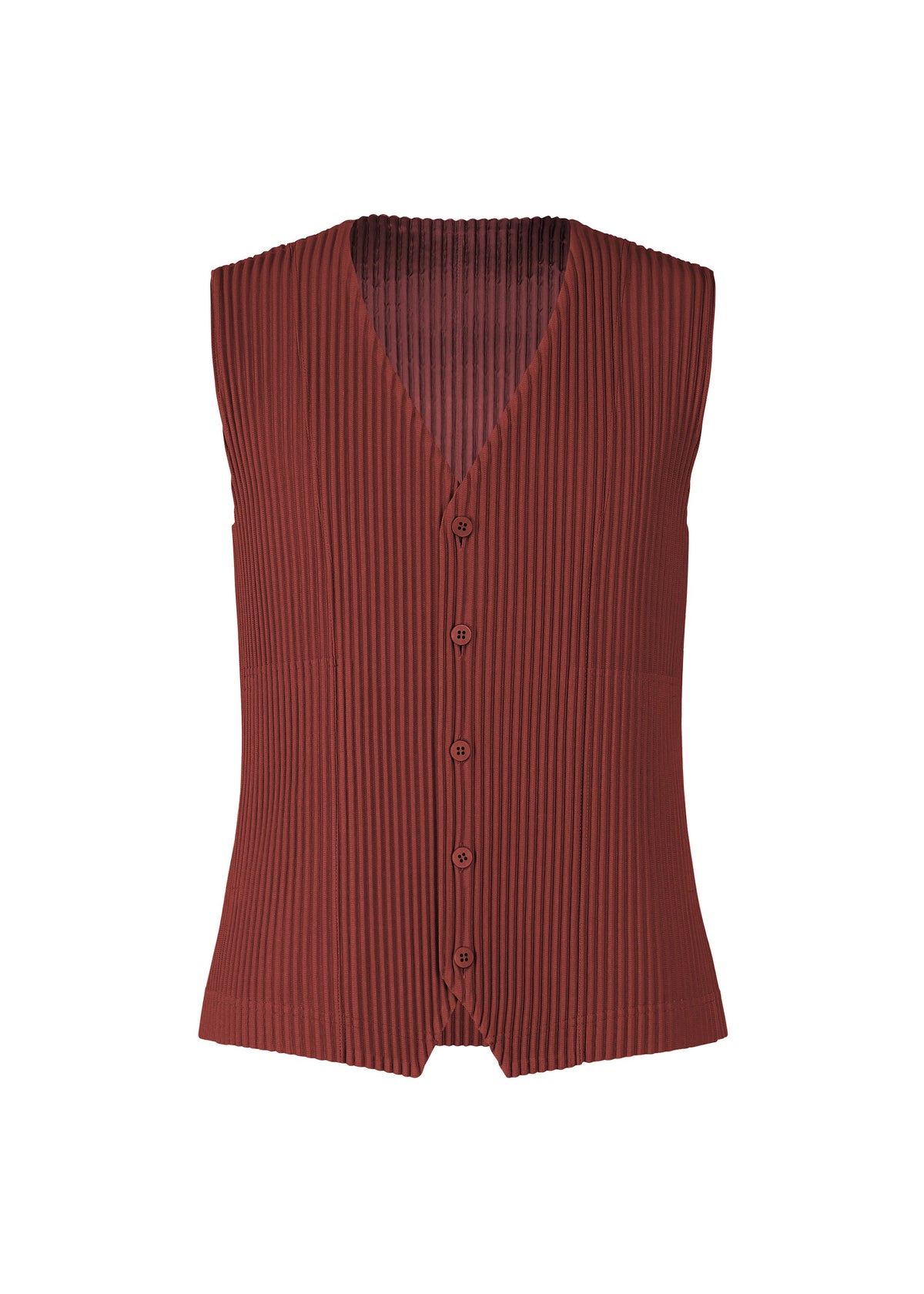 TAILORED PLEATS 2, Men's Tops Vest, Red