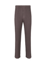 PLEATS BOTTOMS 1, Men's Pants, Purple