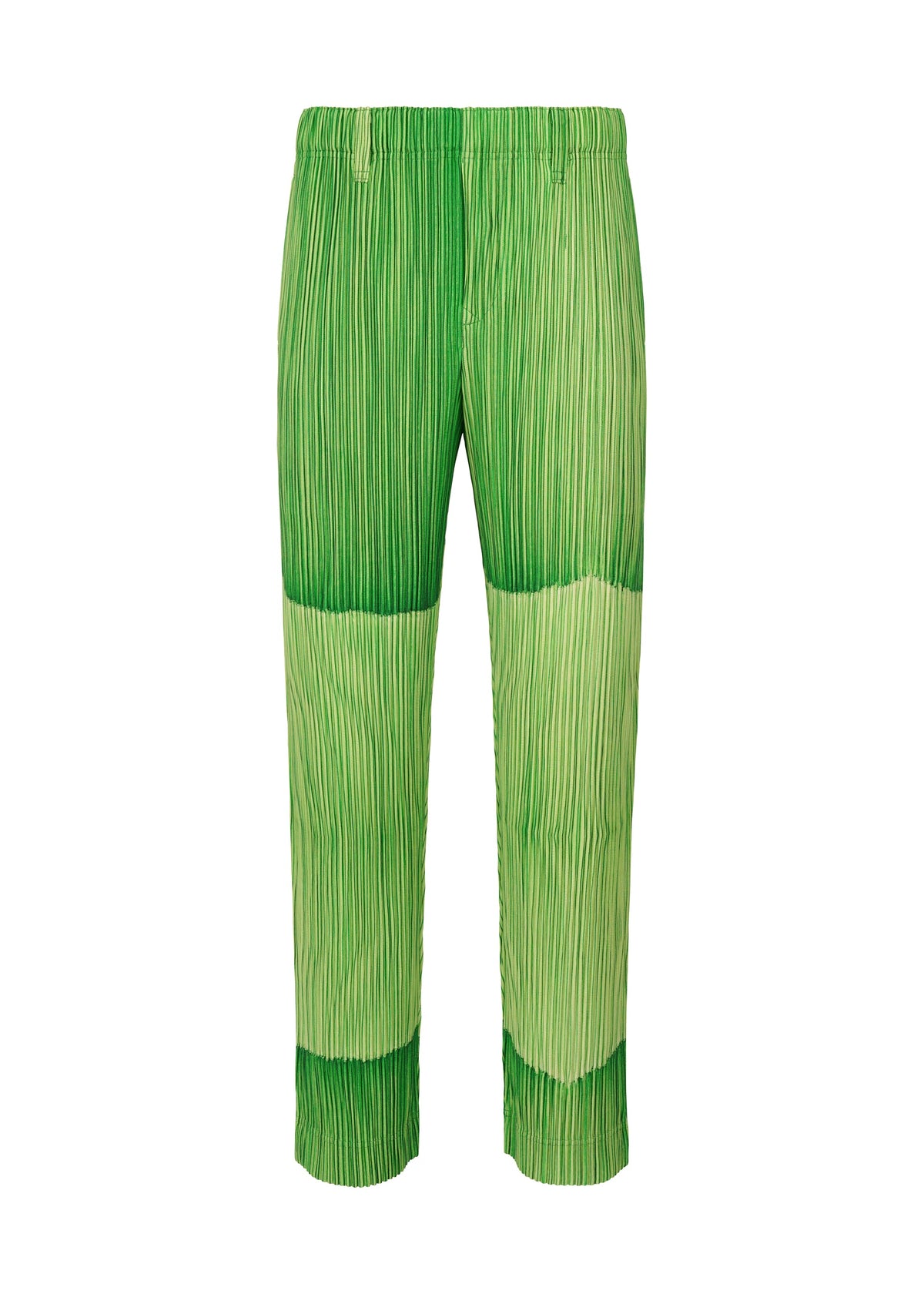 RB_ALL OVER PLEATS, Men's Pants, Green