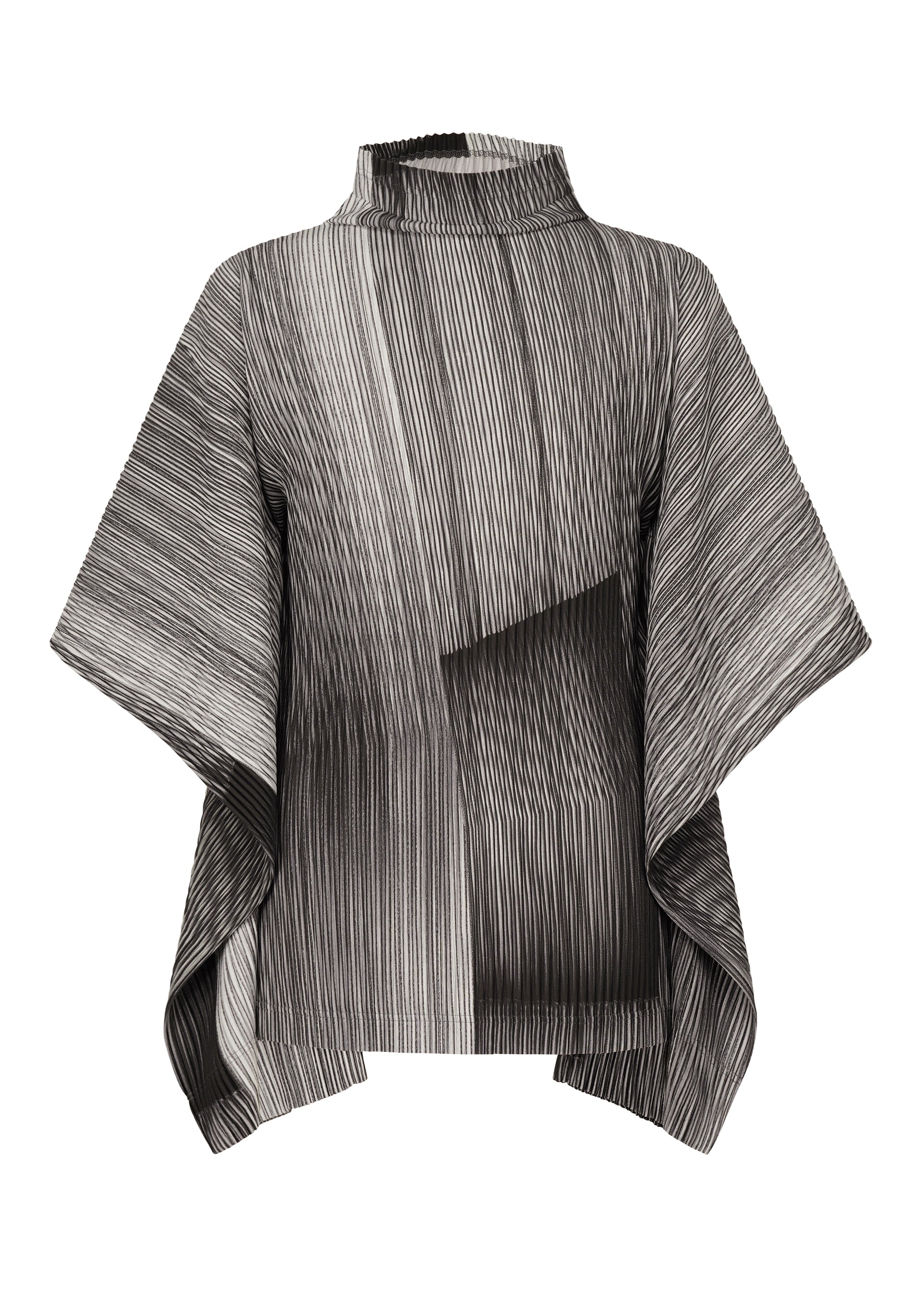 RB_ALL OVER PLEATS, Men's Tops, Gray