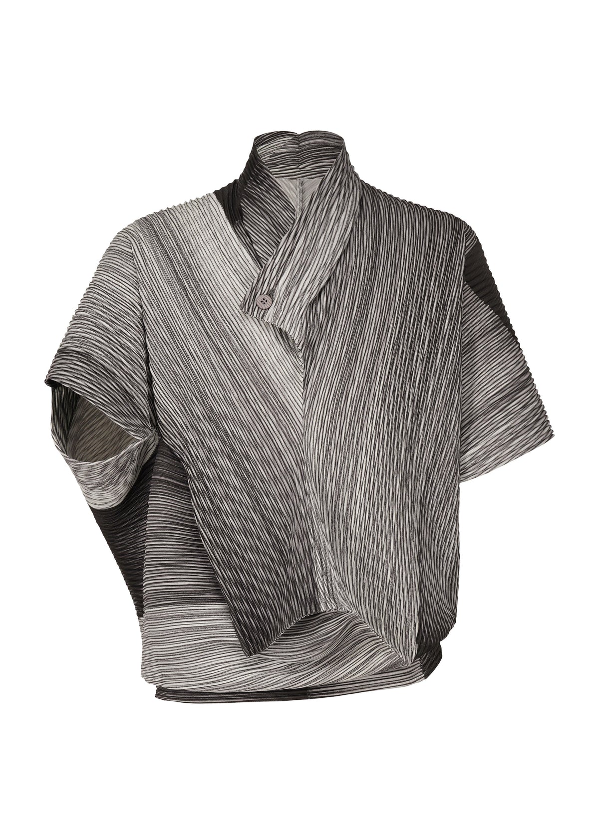 RB_ALL OVER PLEATS, Men's Tops, Gray