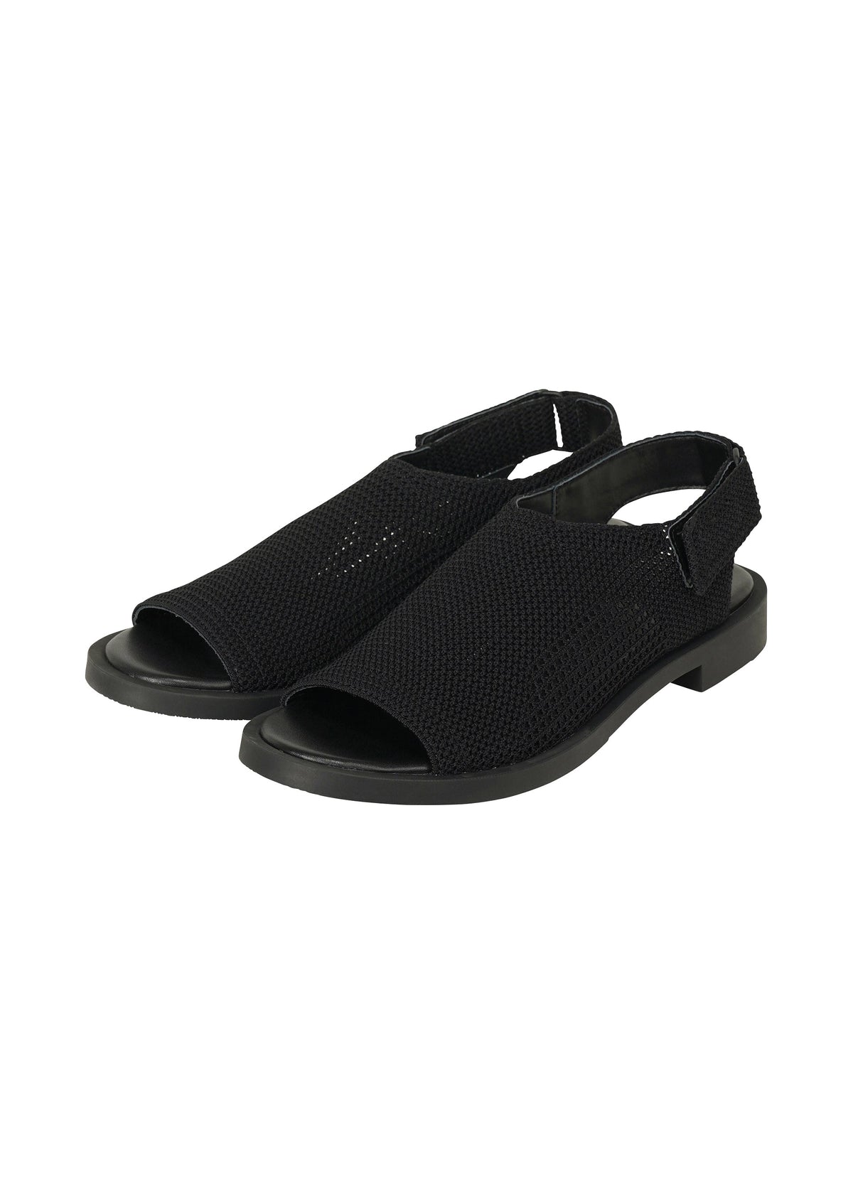 MESH SANDALS, Accessories & Others_Legwear & Shoes, Black