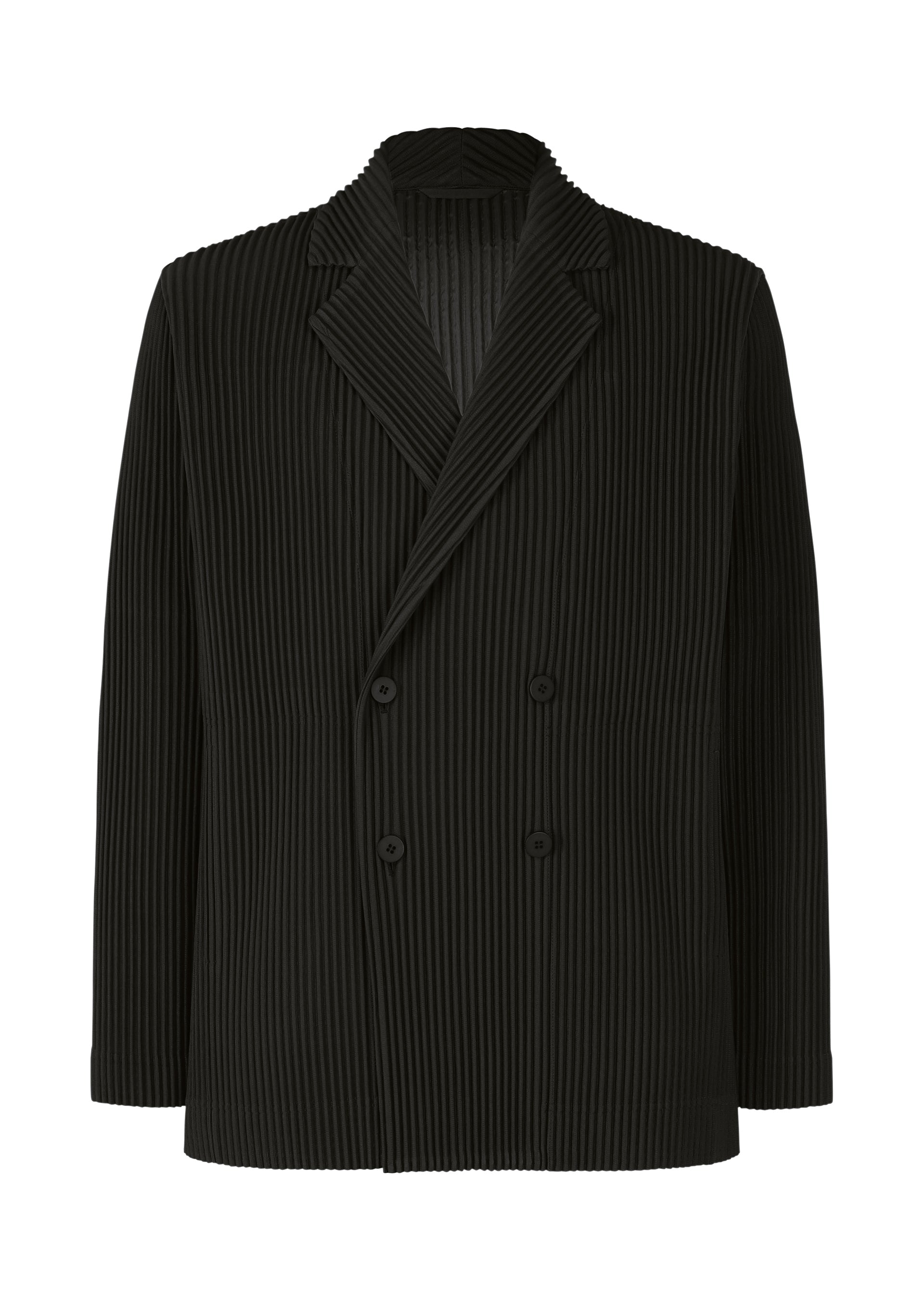 TAILORED PLEATS 1, Men's_Jackets & Coats_Jackets & Blousons, Black