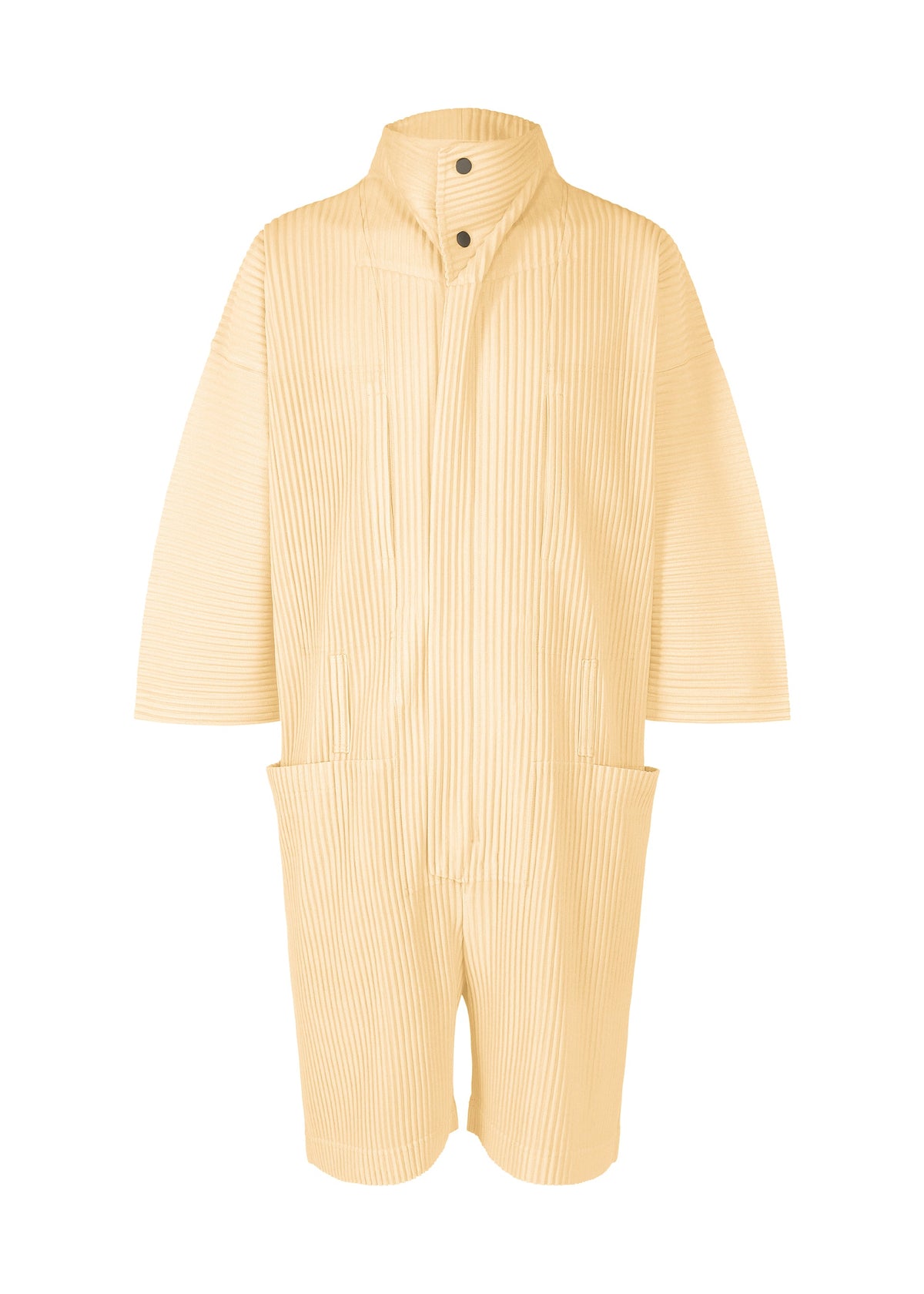 PLEATS BOTTOMS 3, Men's Jumpsuit, White
