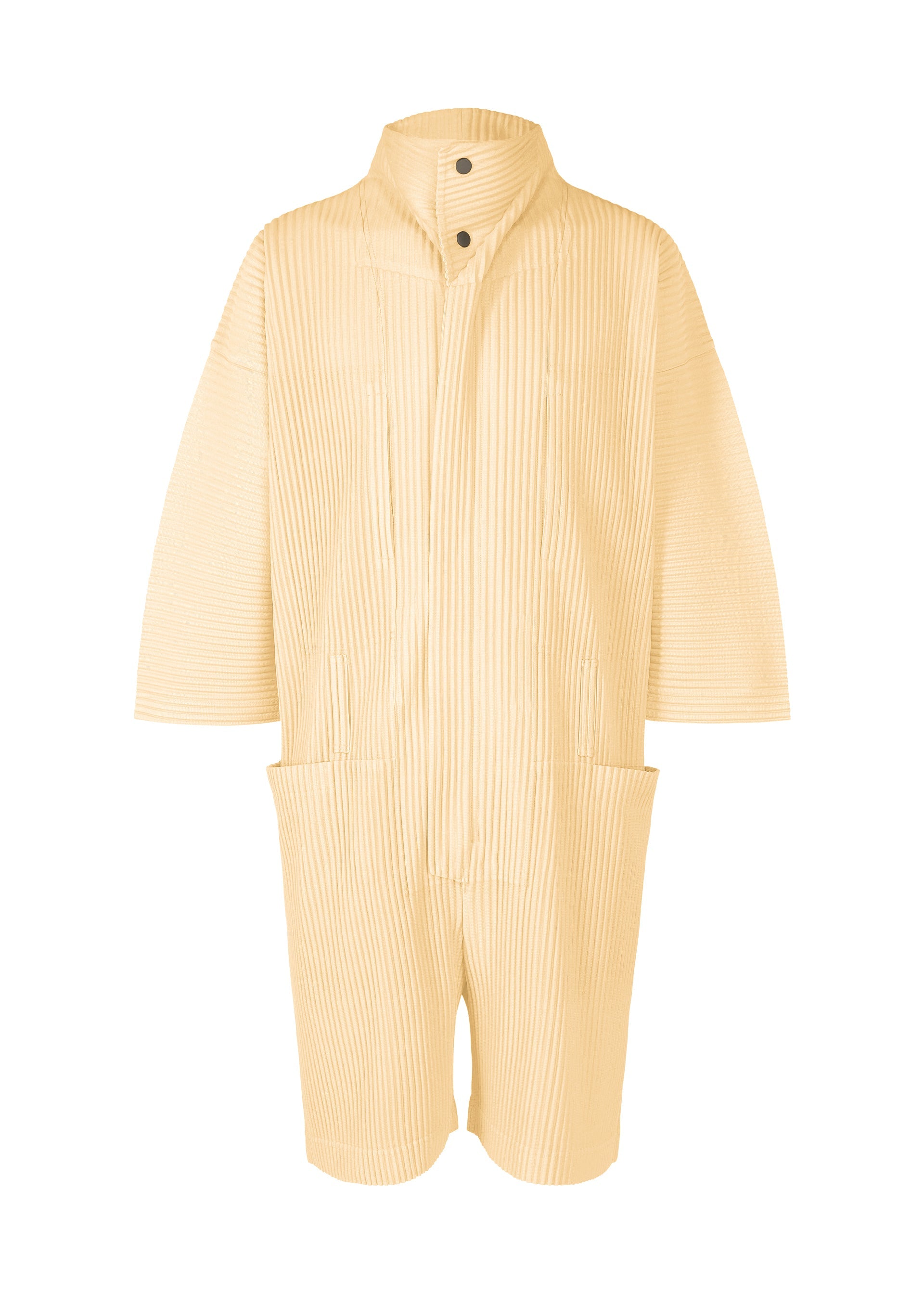 PLEATS BOTTOMS 3, Men's Jumpsuit, White