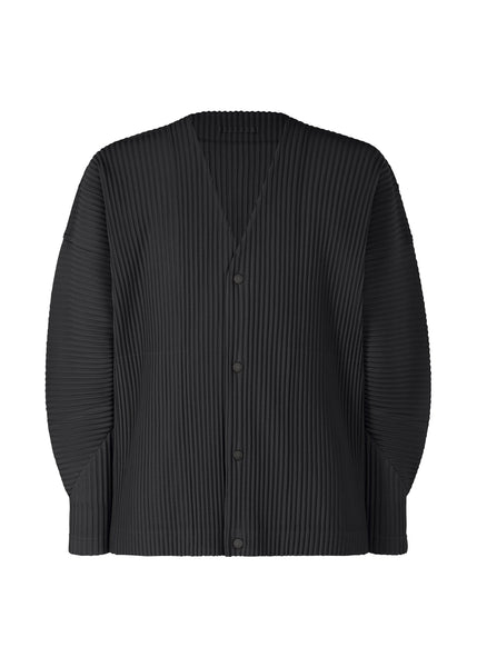 HOMME PLISSE ISSEY MIYAKE ブラックカーディガン homme plisse ISSEY MIYAKE カーディガン HOMME PLISSE ISSEY MIYAKE
