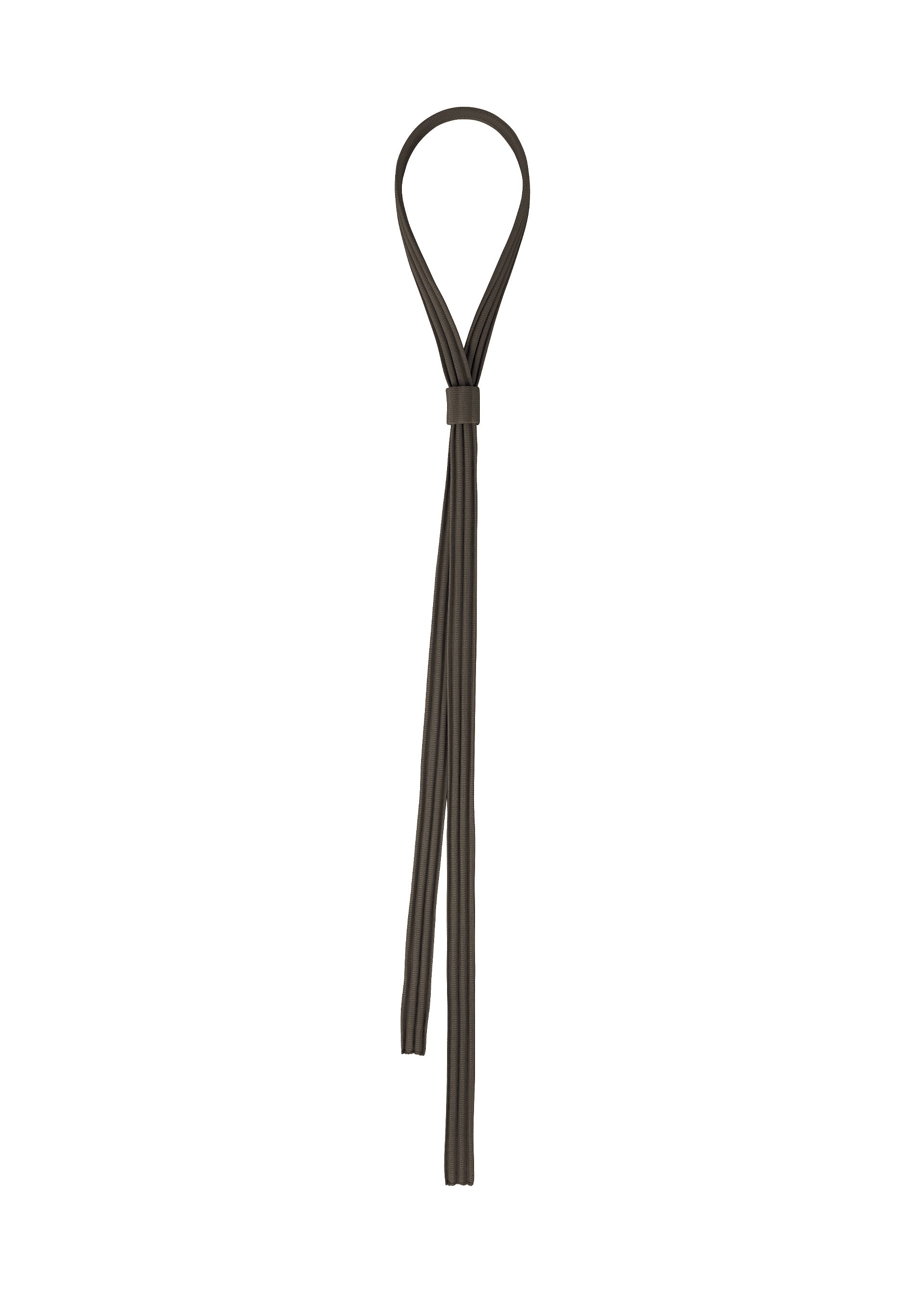 Zoomed view PLEATS TIE - MUDSTONE GRAY （no.17）