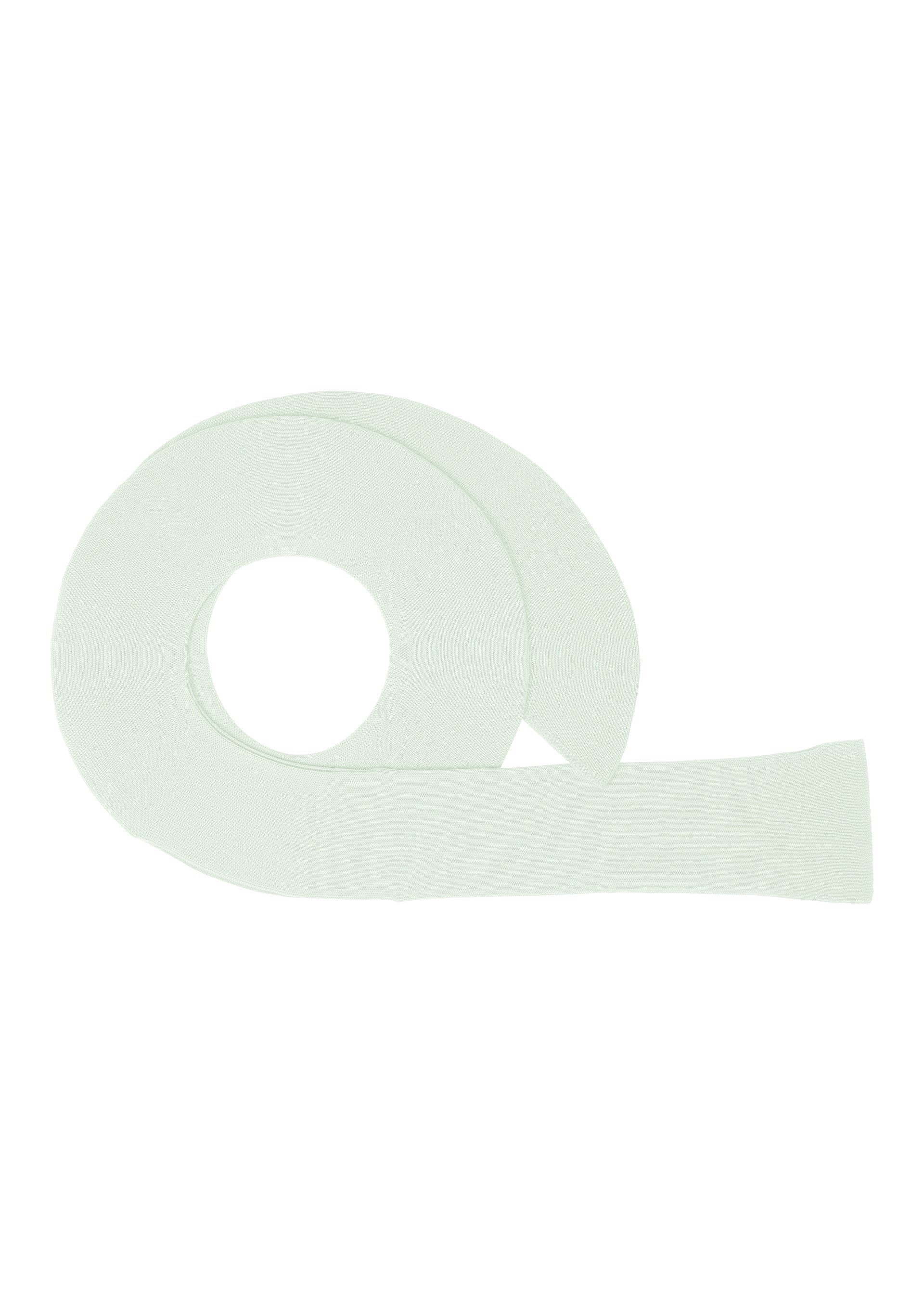 Zoomed view CASHMERE WINTER GEAR - WHITE GREEN （no.68）