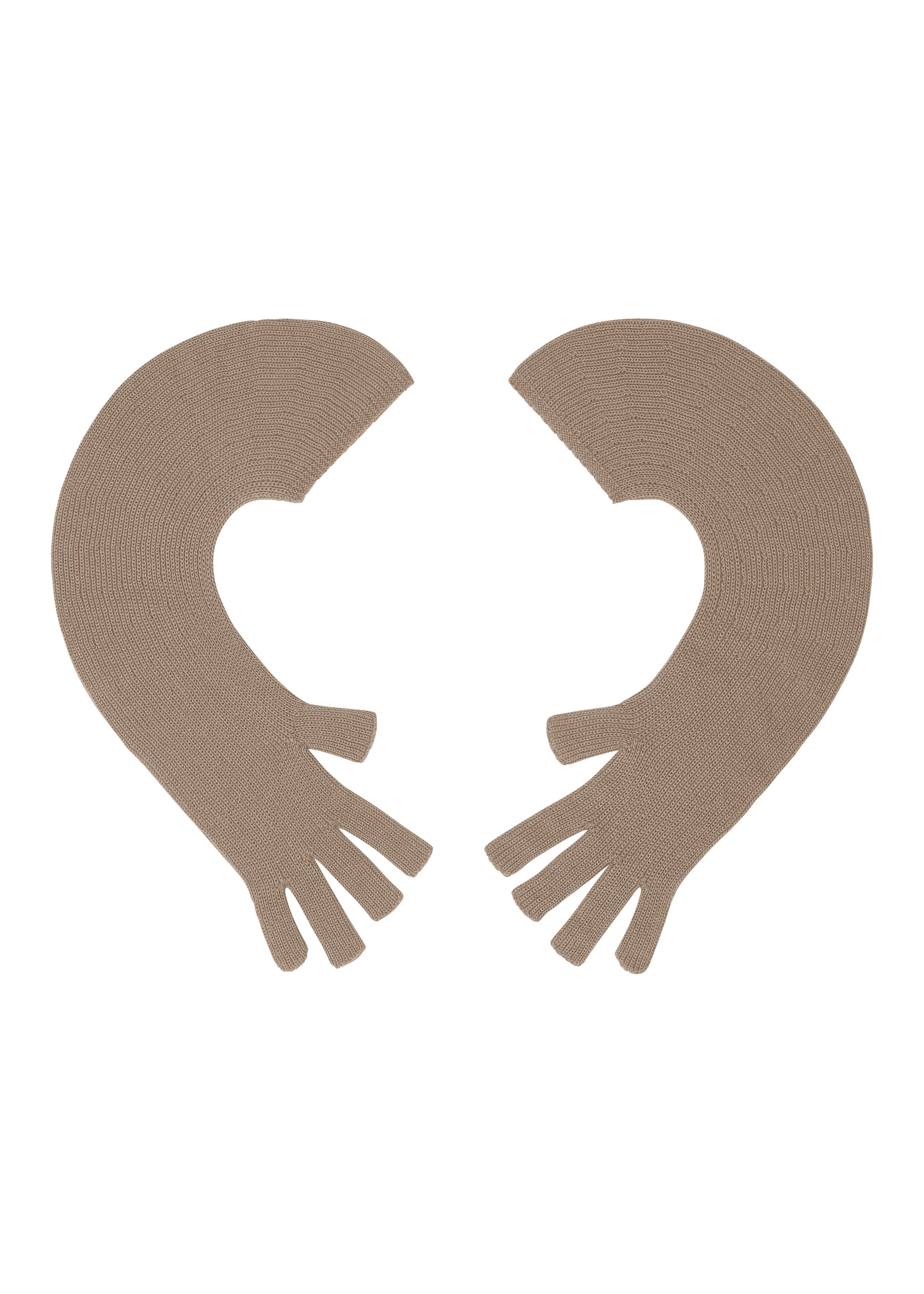 Zoomed view CASHMERE WINTER GEAR - GREIGE （no.19）