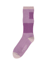 SCULPTURAL SOCKS - PURPLE （no.81）