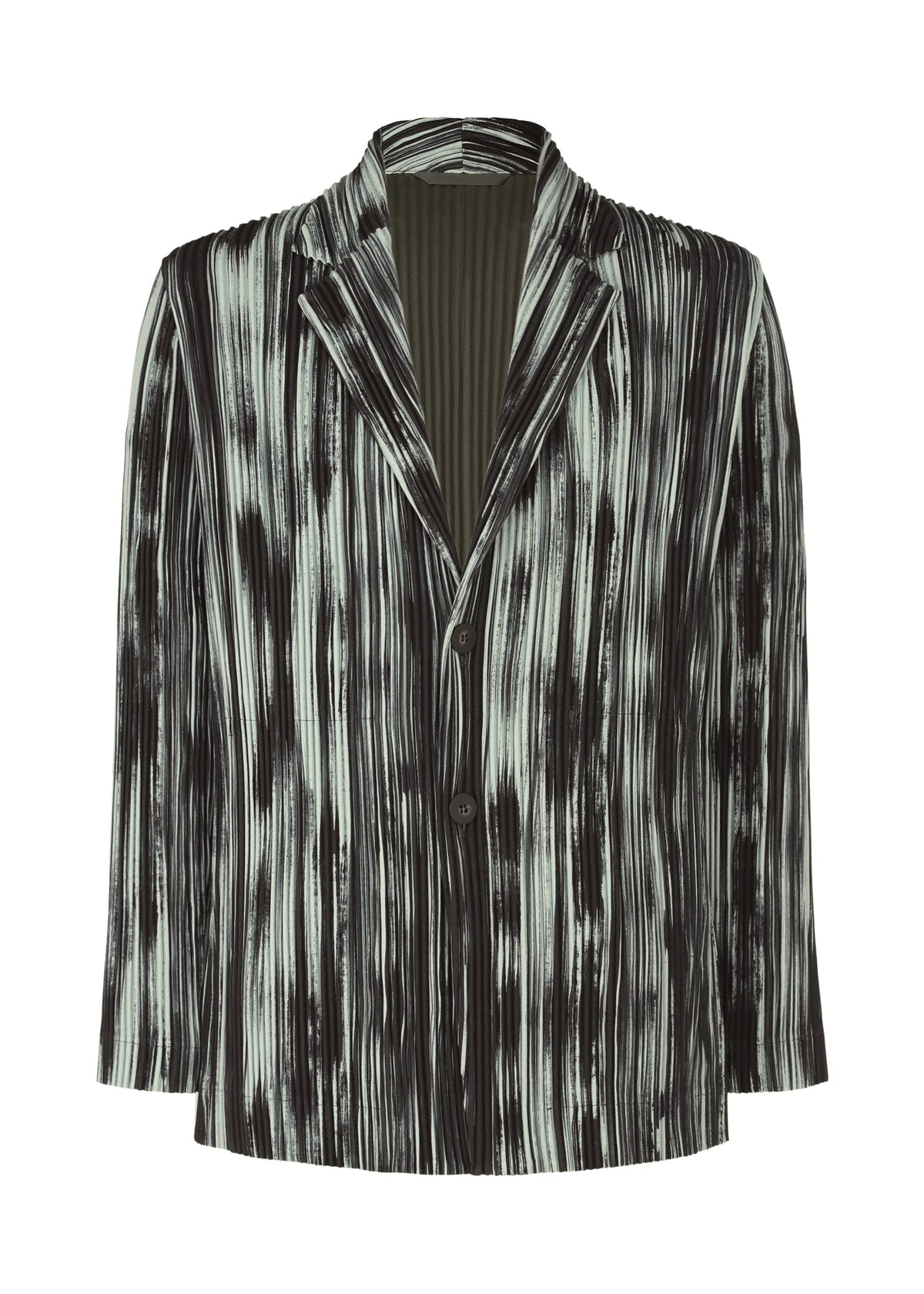 BRUSHSTROKE STRIPE, Men's Jackets & Coats, Black view 1 of 8