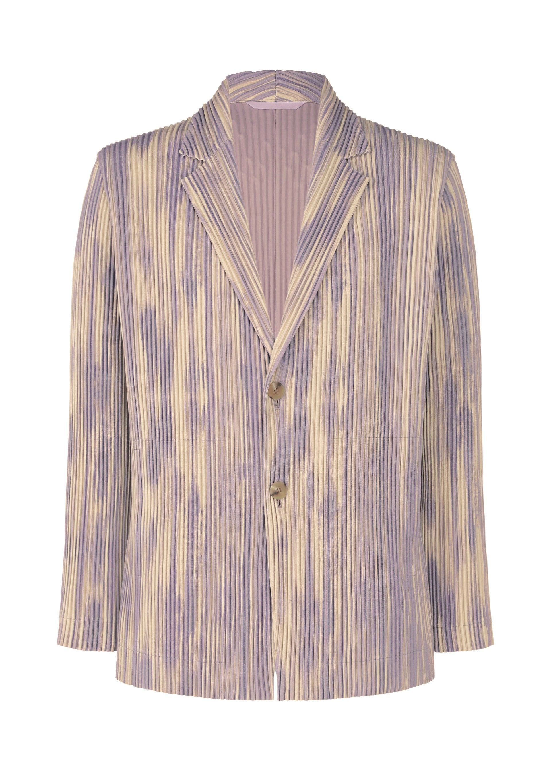 Zoomed view BRUSHSTROKE STRIPE - PURPLE （no.81）