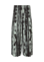 Brushstroke Stripe Men's Pants, Black - BLACK （no.15）