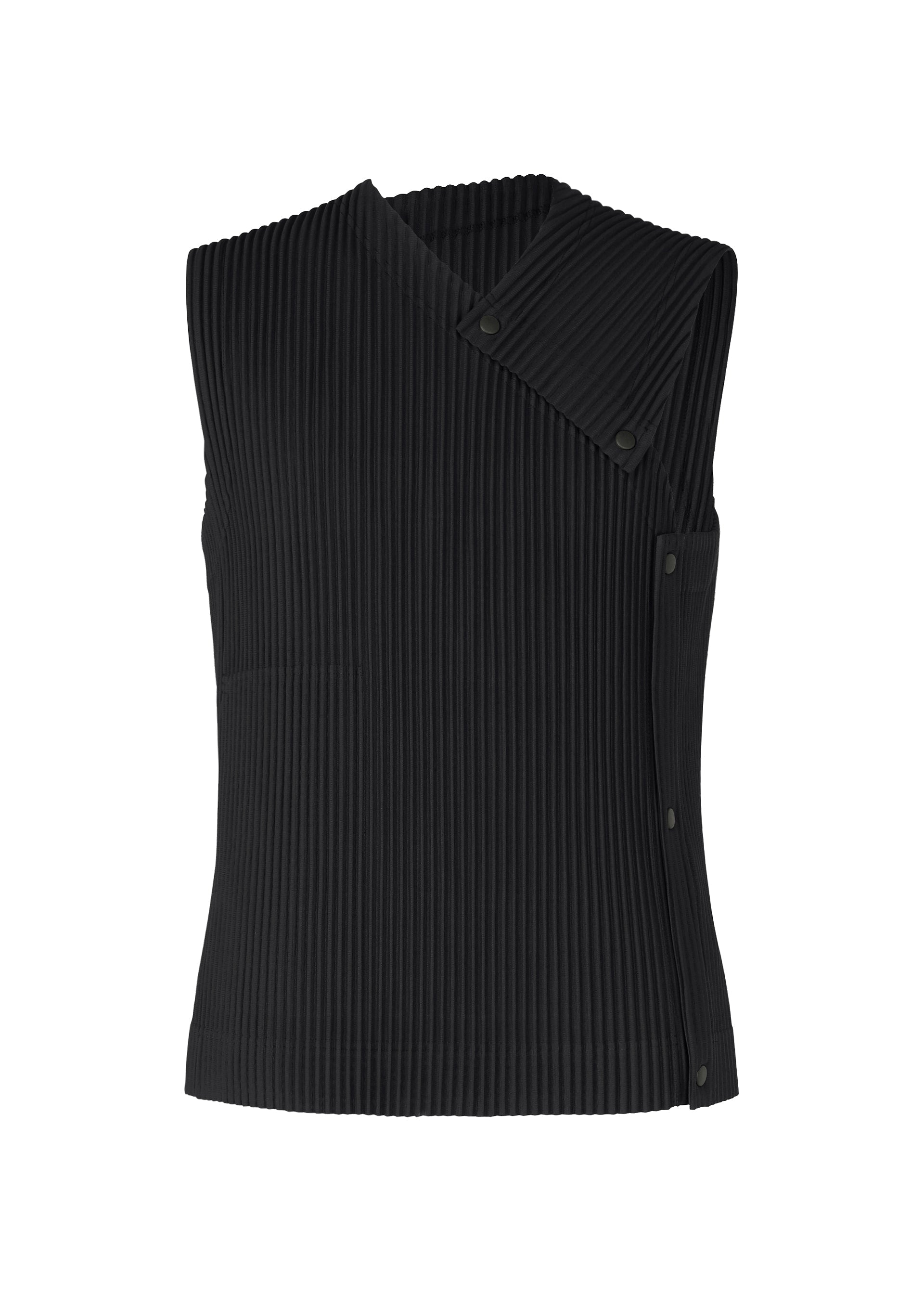 Zoomed view STONE CLOUD, Men's Tops, Vest, Black - BLACK （no.15）