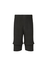 PLEATS BOTTOMS 2, Men's Pants, Black - BLACK （no.15）