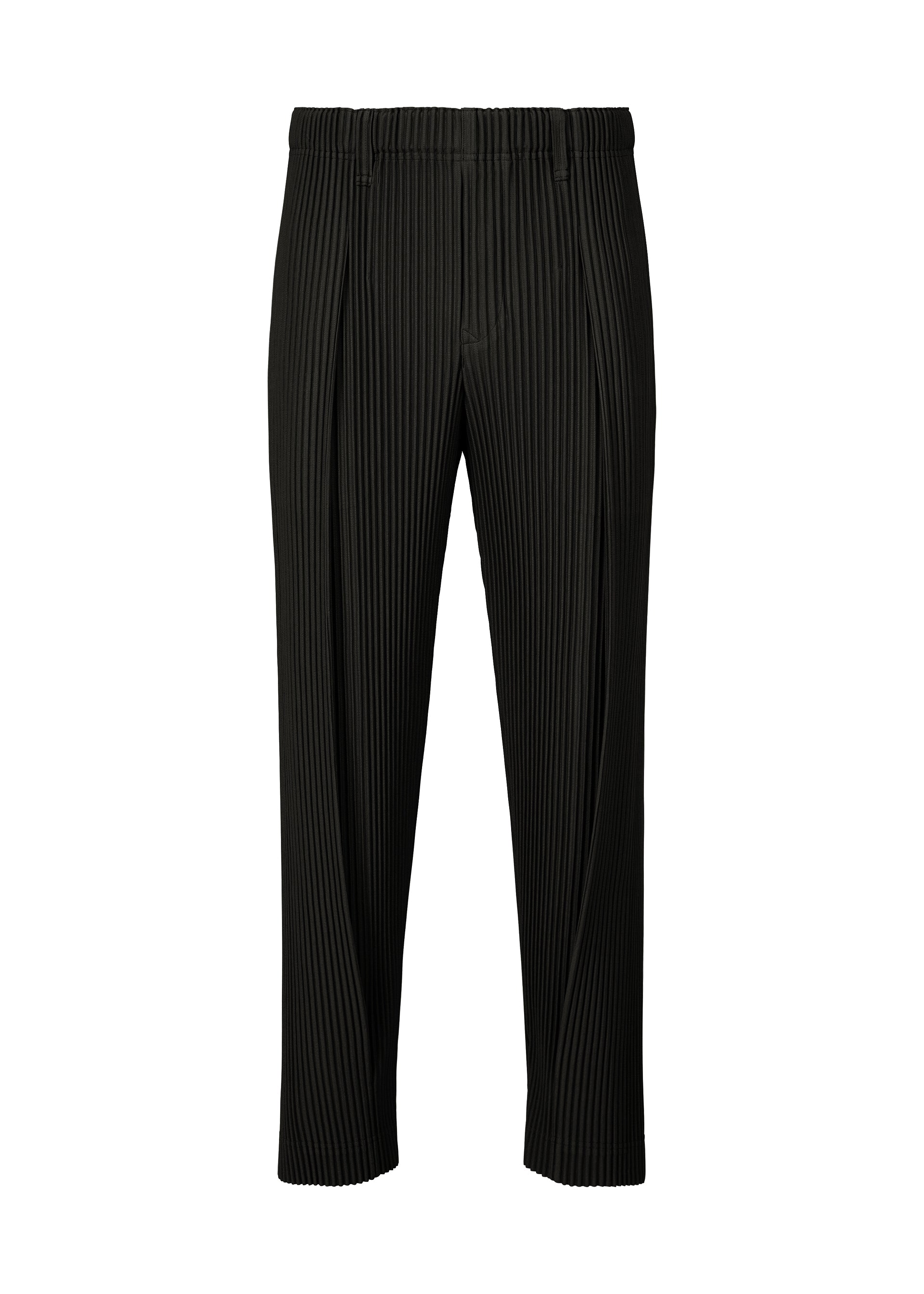 TAILORED PLEATS 1, Men's Pants, Black