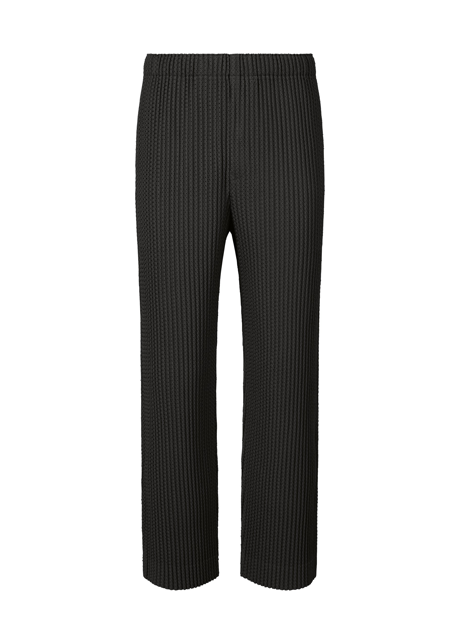 Zoomed view WICKERWORK MESH, Men's Pants, Black - BLACK （no.15）
