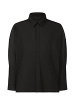 MONTHLY COLORS: OCTOBER, Men's Tops, Black Shirt - BLACK （no.15）