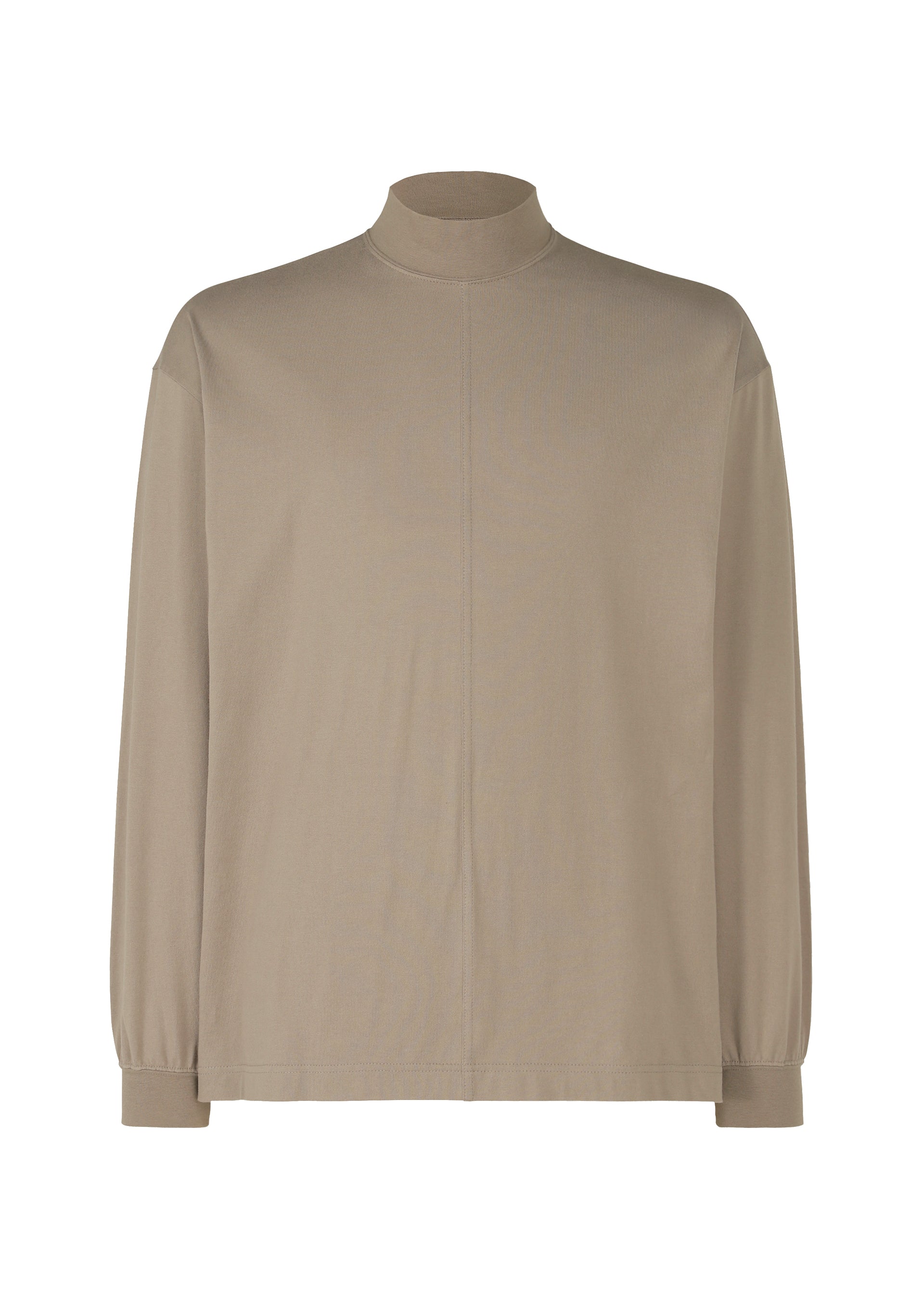 Zoomed view Black Turtleneck Top - GREIGE （no.19）