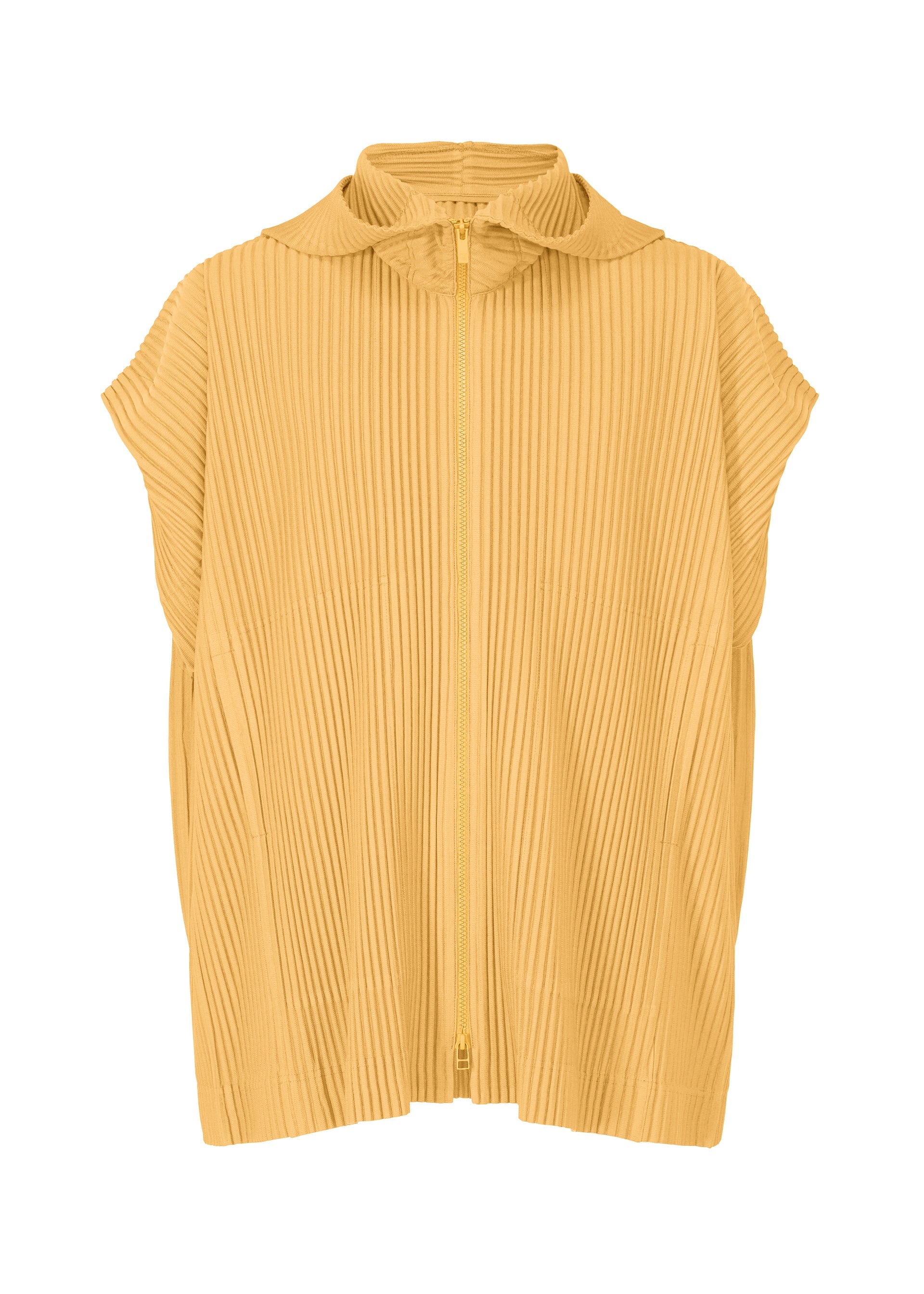ISSEY MIYAKE カットソー PERMANENT Issey Miyake Restore Blend Pleats Asymmetric Sleeveless