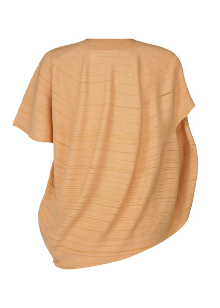 Pleats Cache-coeur Knit tops／laubeblanc Pleats Cache-coeur Knit tops laubeblanc