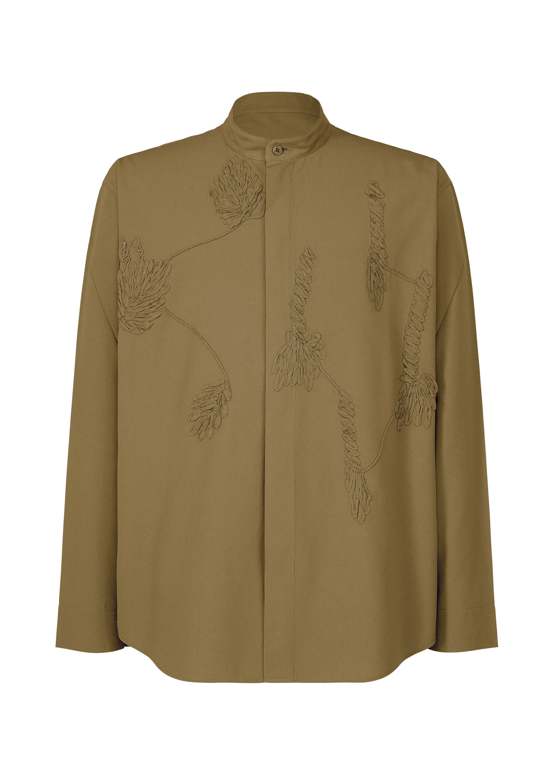 EMBROIDERY PRESS SHIRT – ISSEY MIYAKE ONLINE STORE