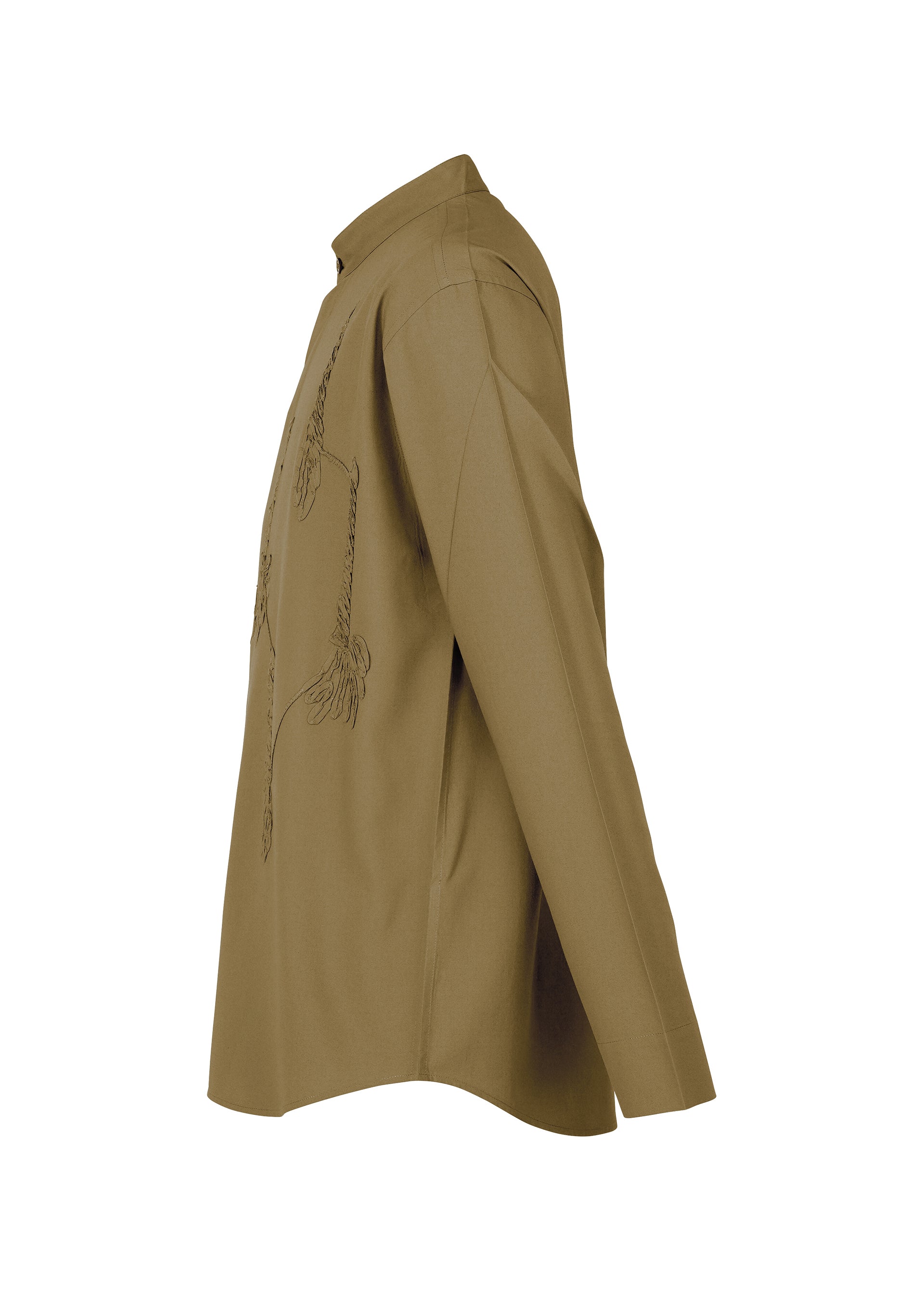 EMBROIDERY PRESS SHIRT – ISSEY MIYAKE ONLINE STORE