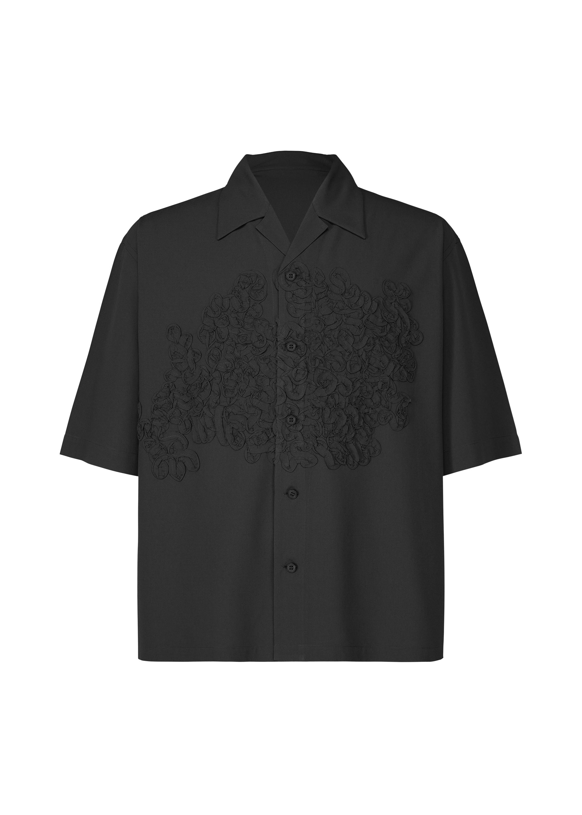 EMBROIDERY PRESS SHIRT – ISSEY MIYAKE ONLINE STORE