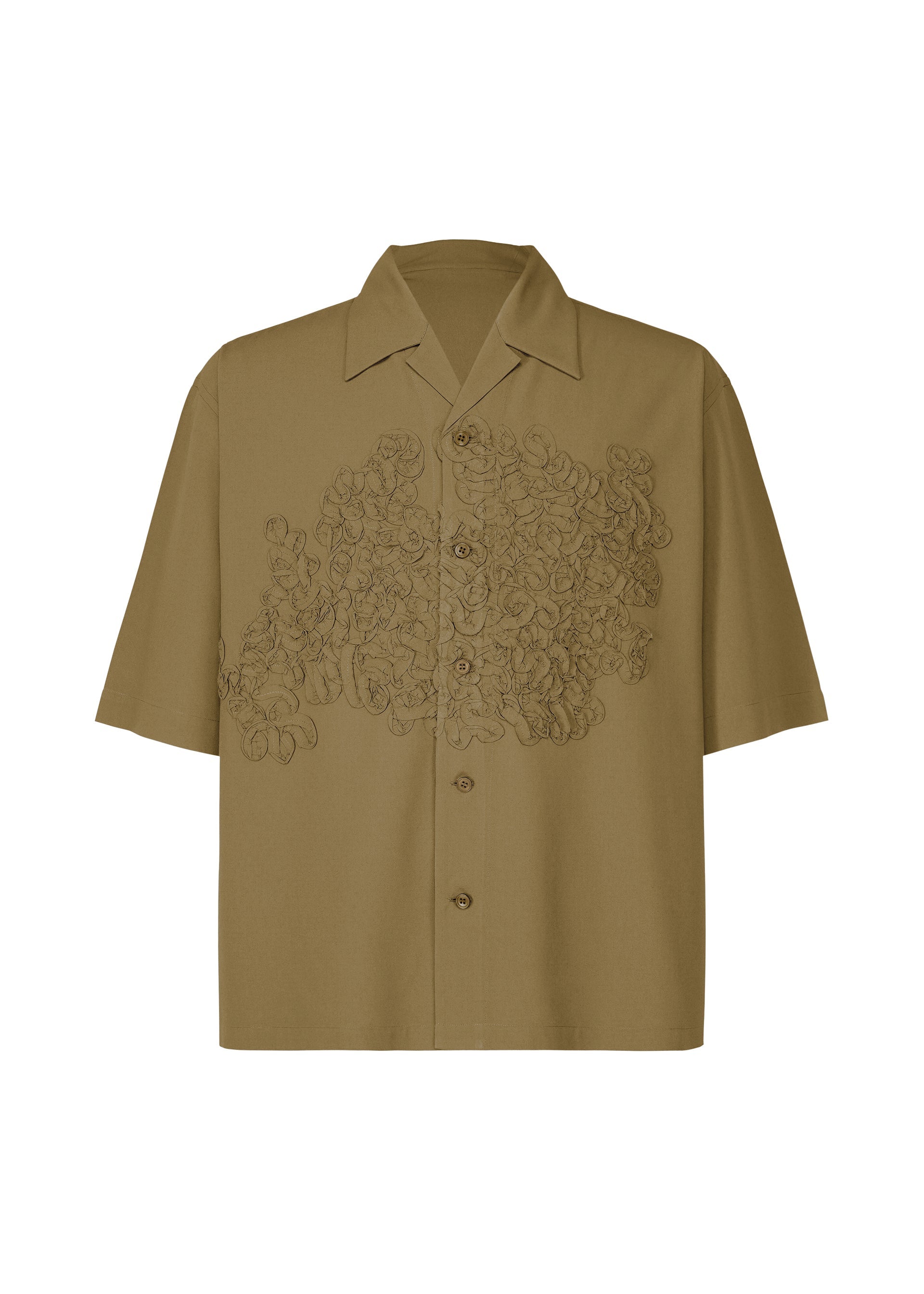 EMBROIDERY PRESS SHIRT – ISSEY MIYAKE ONLINE STORE