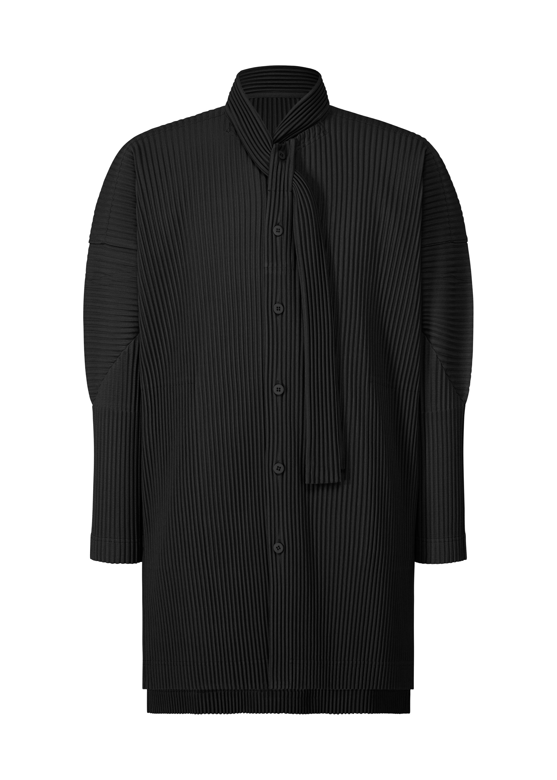 Zoomed view Monthly Colors: February, Men's Tops, Black Shirt - BLACK （no.15）