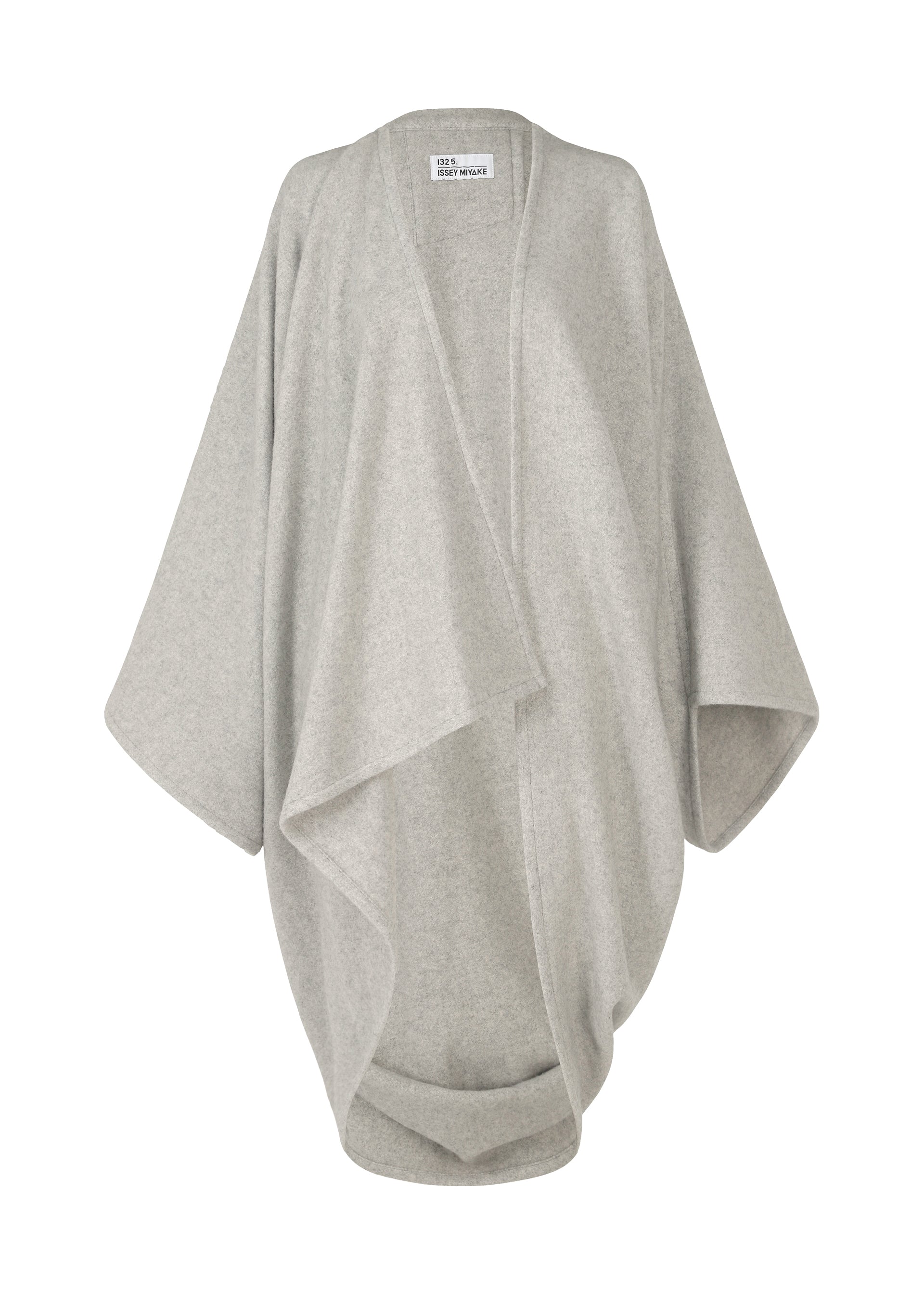 Zoomed view DRAPE COAT, Women's Jackets & Coats, Gray - LIGHT GRAY （no.11）