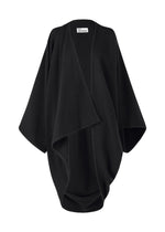 DRAPE COAT - BLACK （no.15）