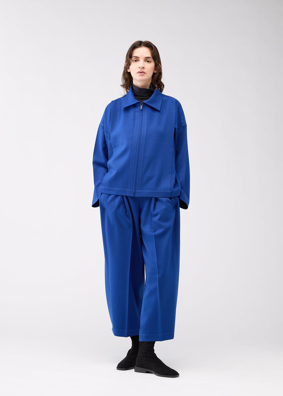 WOOL LIKE FLAT TUCK view 10 of 12