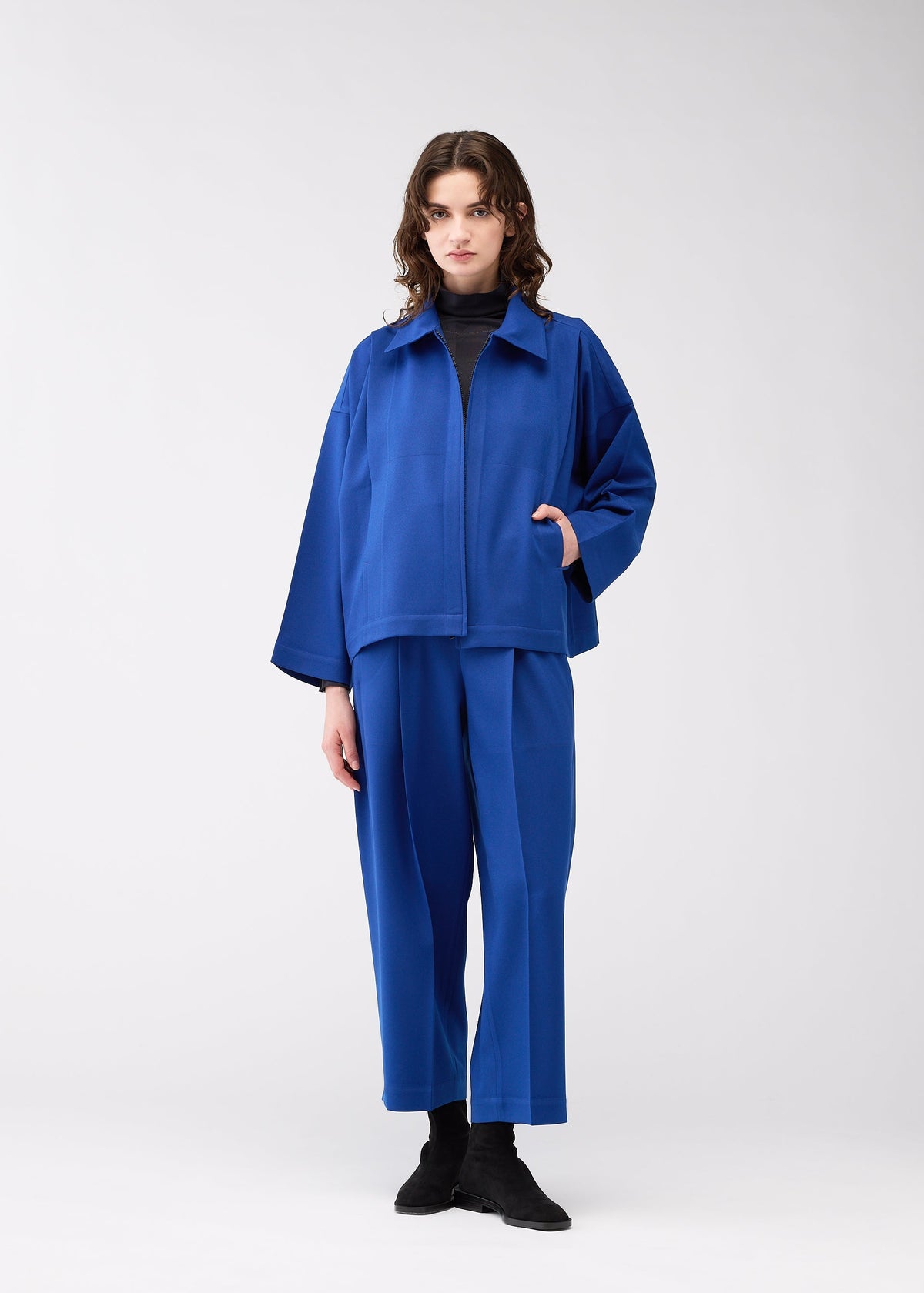 WOOL LIKE FLAT TUCK view 12 of 12