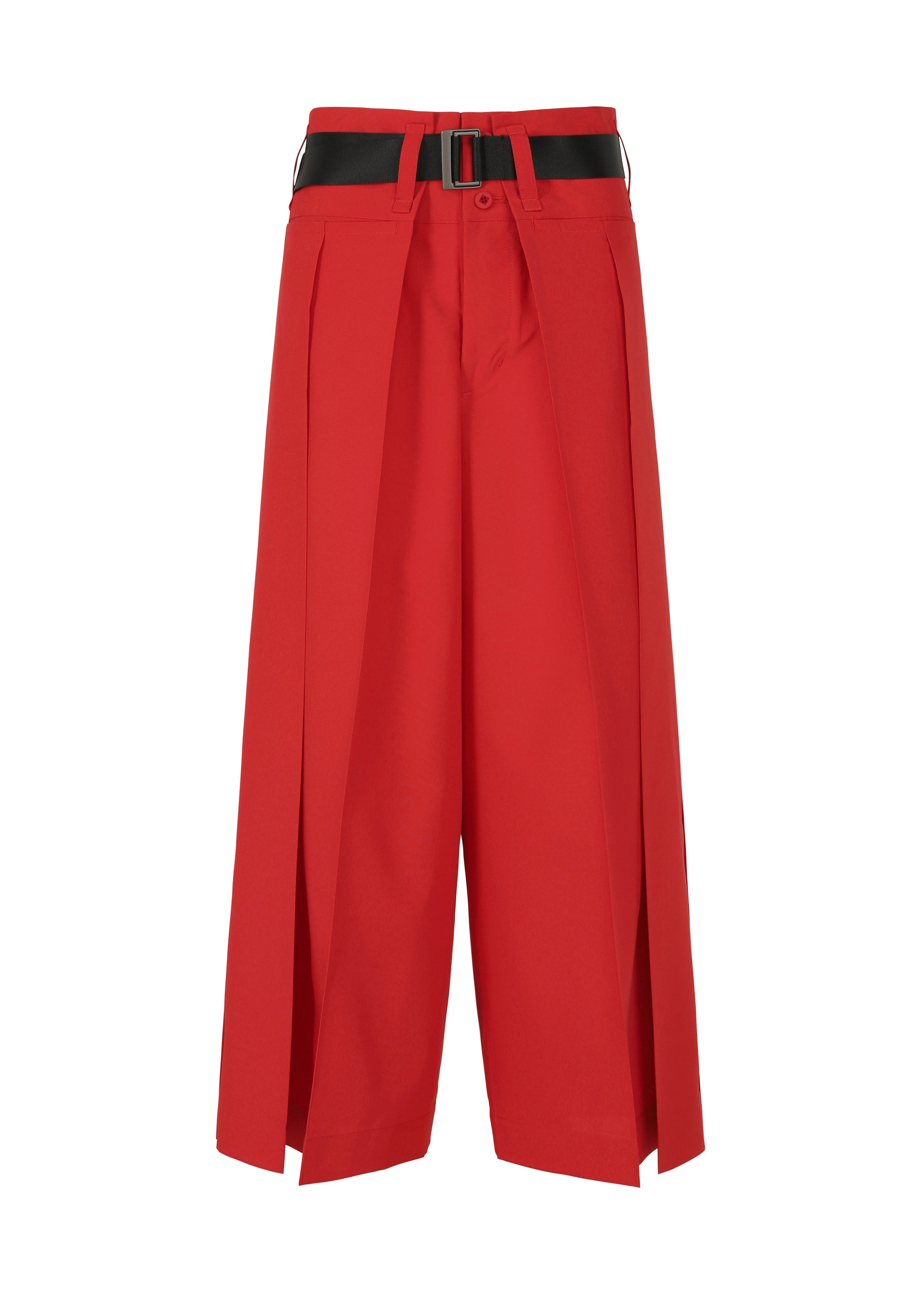 Zoomed view FLAT SIDE FOLD - RED （no.24）